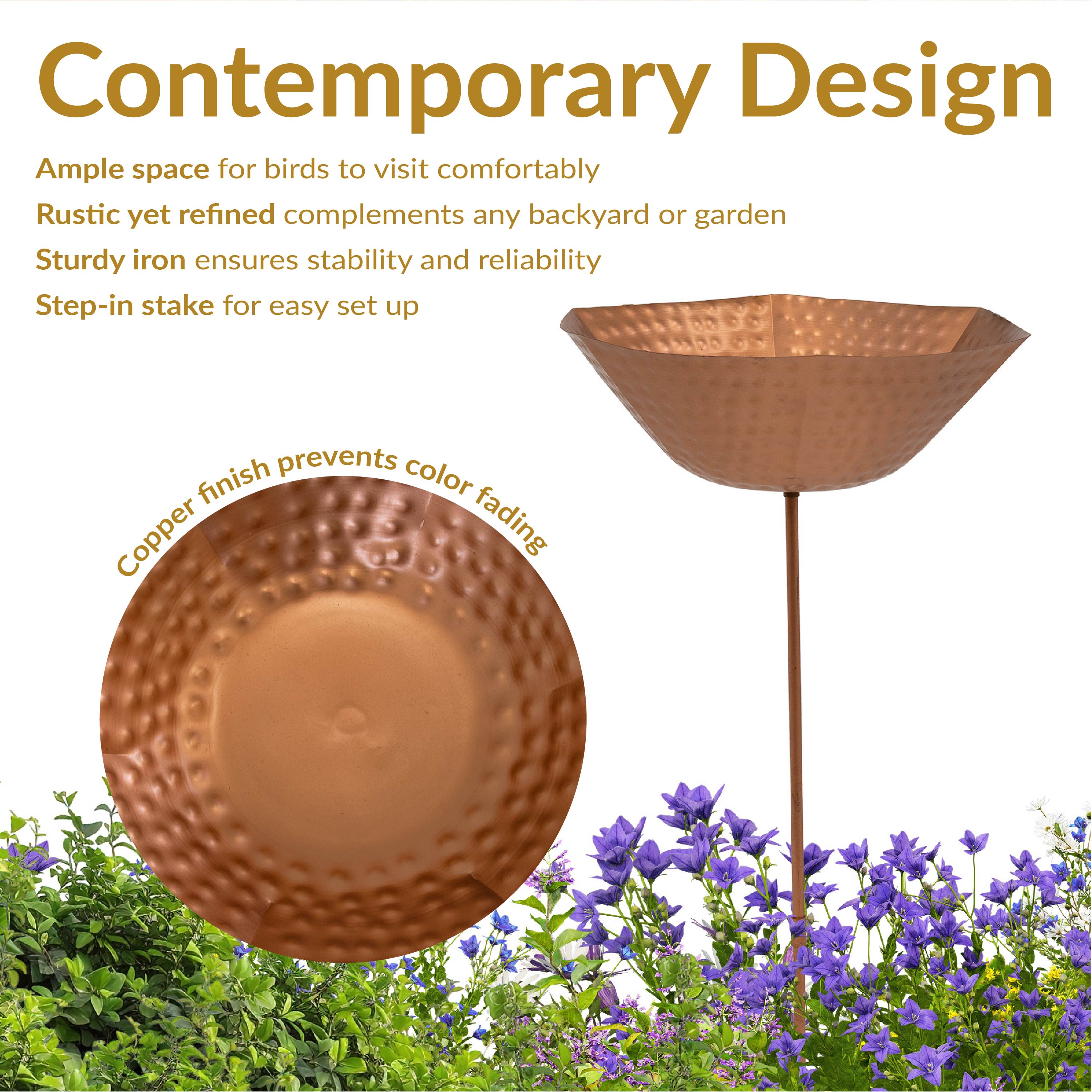 Sunnydaze Decor NOB-8191 birdbaths - View #3