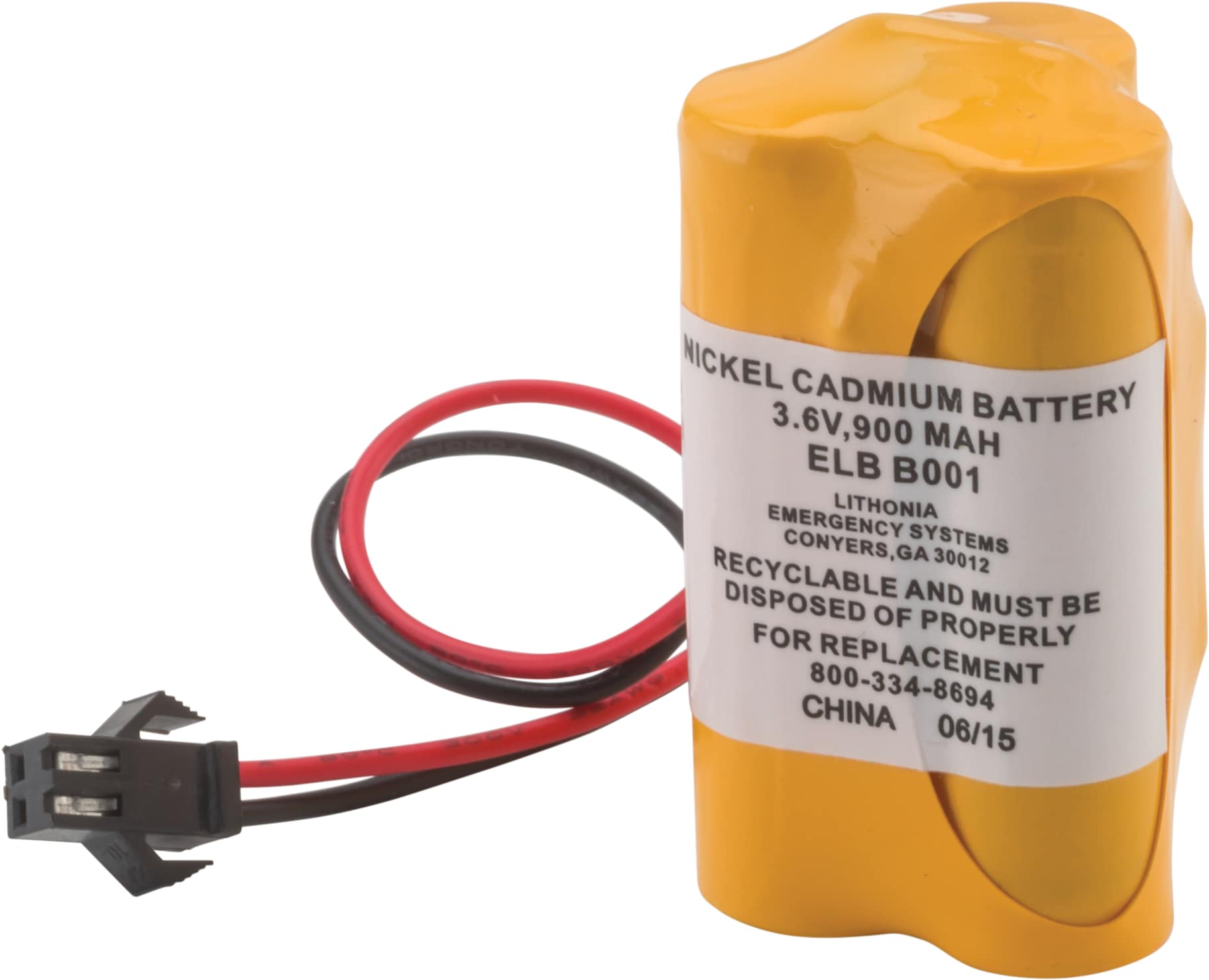 Lithonia LLPBE Compatible Replacement Battery