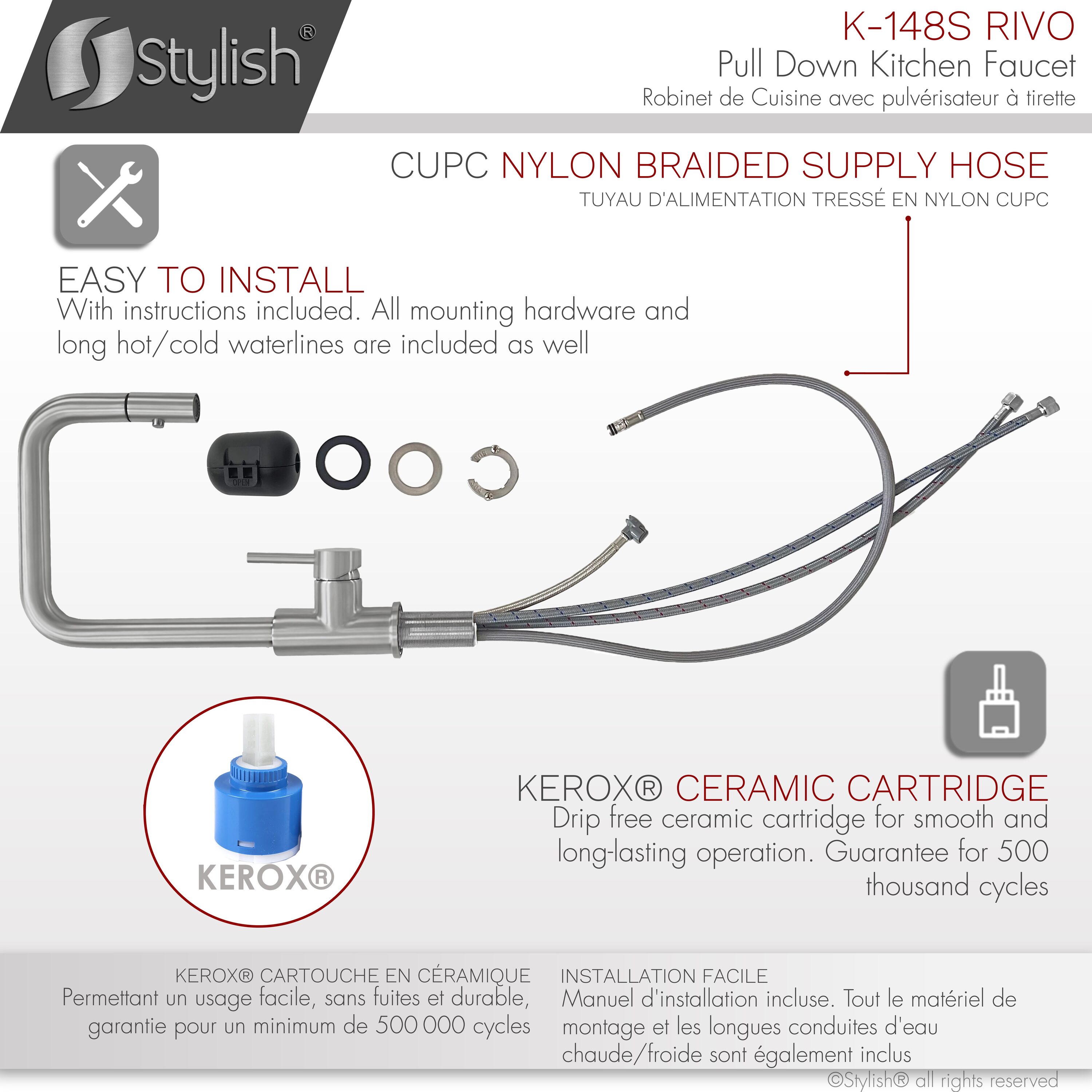 Stylish K-148S Kitchen-Faucets - View #10
