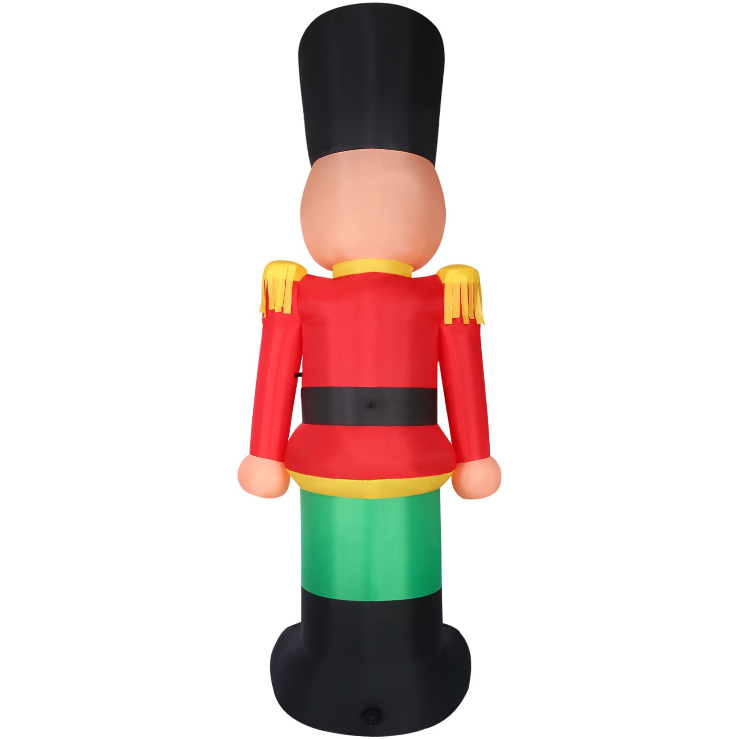 12-Foot Multicolor Polyester Pre-lit Nutcracker Christmas Inflatable