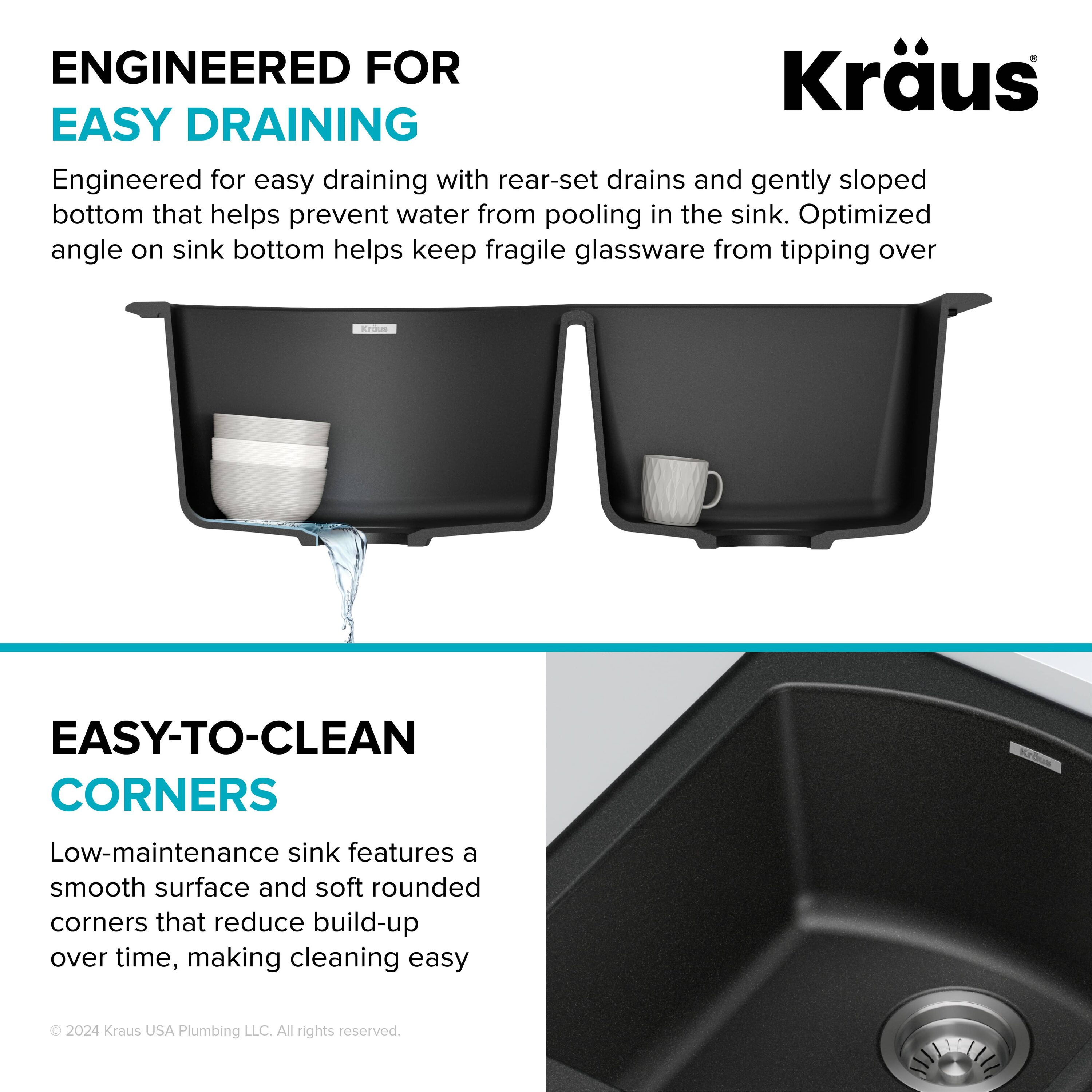 Kraus KGD-50BLACK Kitchen-Sinks - View #11