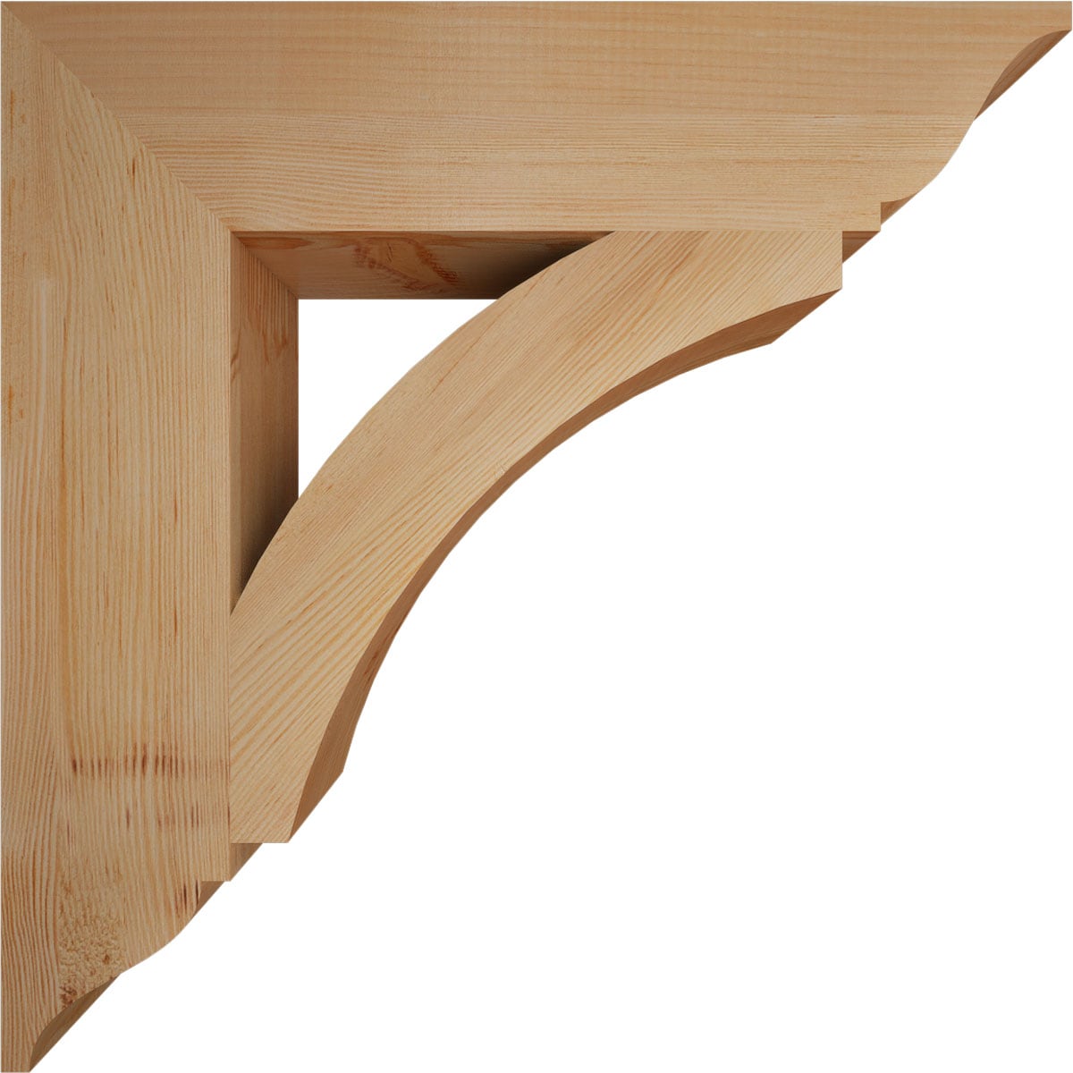Ekena Millwork BKT06X28X28THR01SDF Exterior-Brackets-Braces - View #3