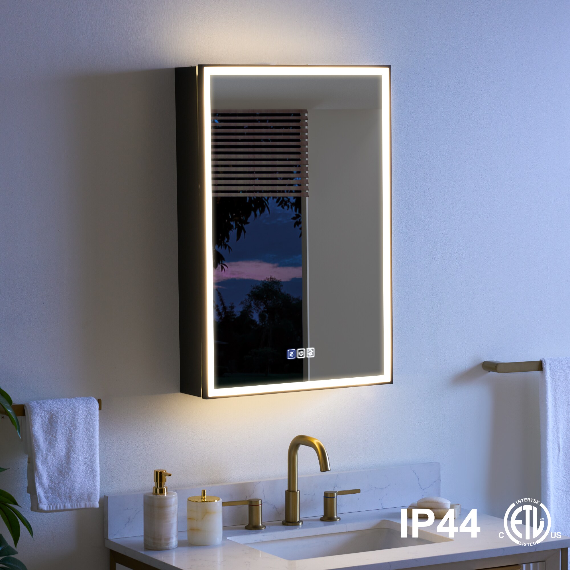 WELLFOR W12MCL2030L Bathroom-Medicine-Cabinets - View #4