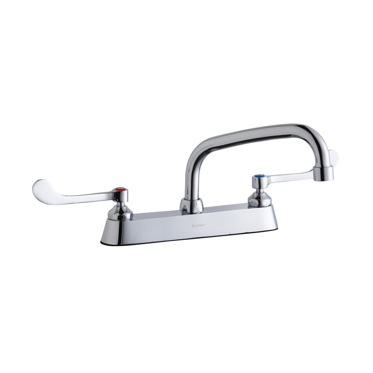 Elkay LK810AT08T6 Chrome Single Handle Deck-mount Commercial Kitchen Faucet
