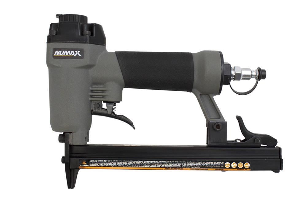 Numax 22-Gauge upholstery stapler 3/8-in Fine Wire Finish Pneumatic Stapler  in the Pneumatic Staplers department at