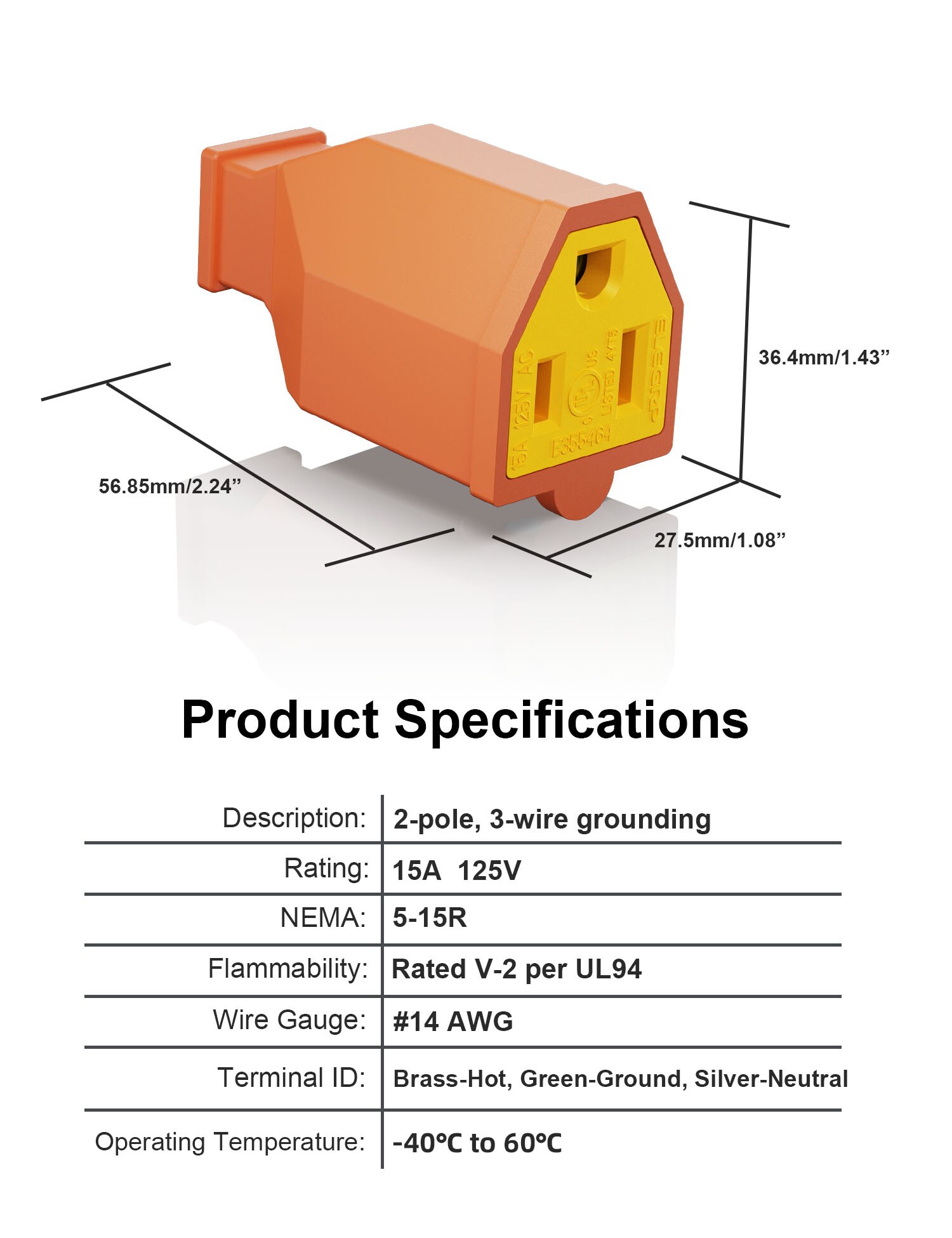 Project Source 5602 Electrical-Plugs-Connectors - View #7