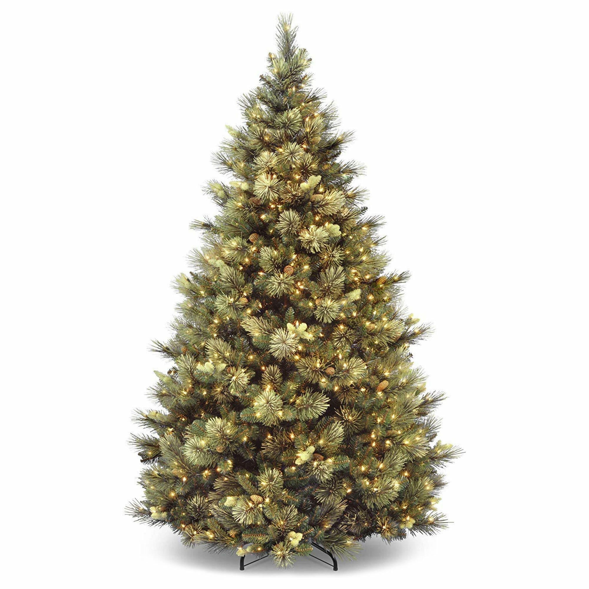 National Tree Company 288980 9-ft Pine Pre-lit Artificial Christmas Tree with LED Lights