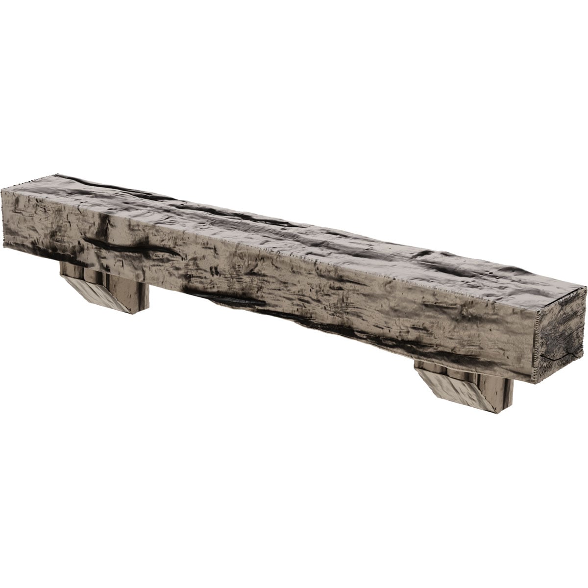 Ekena Millwork MANURW08X08X60ASBP Mantel-Shelves - View #3
