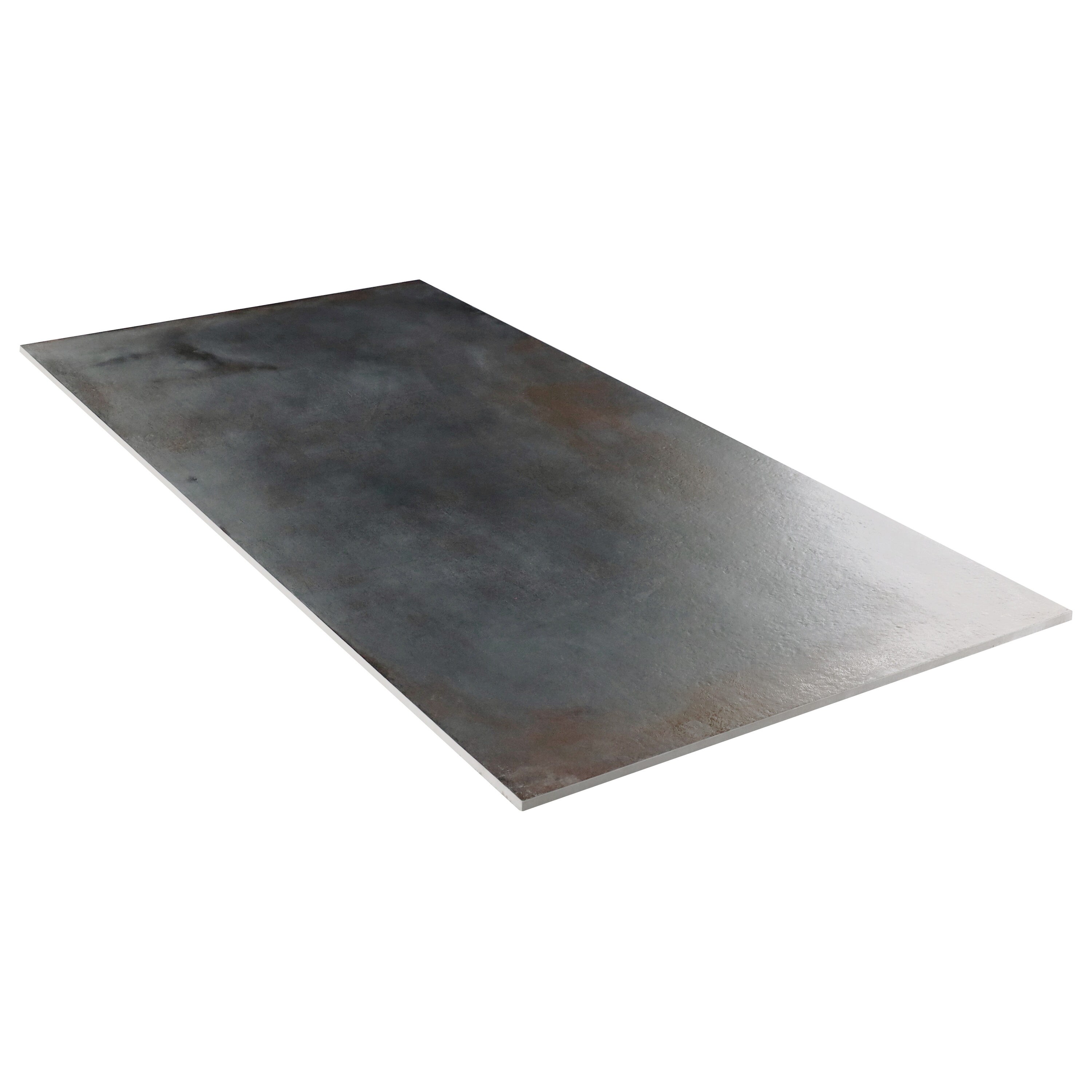 Angela Harris Black Matte Rectified Porcelain Floor and Wall Tile