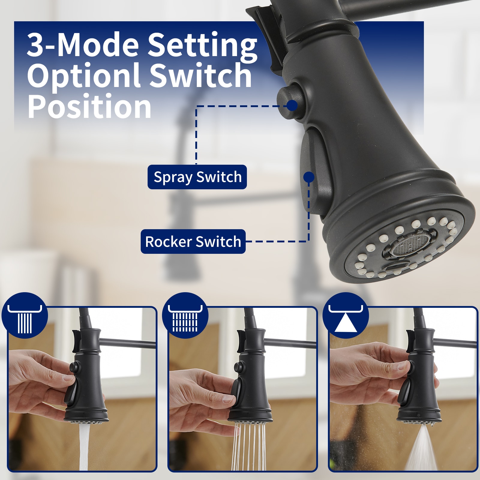 BWE A-94553-GB Kitchen-Faucets - View #3