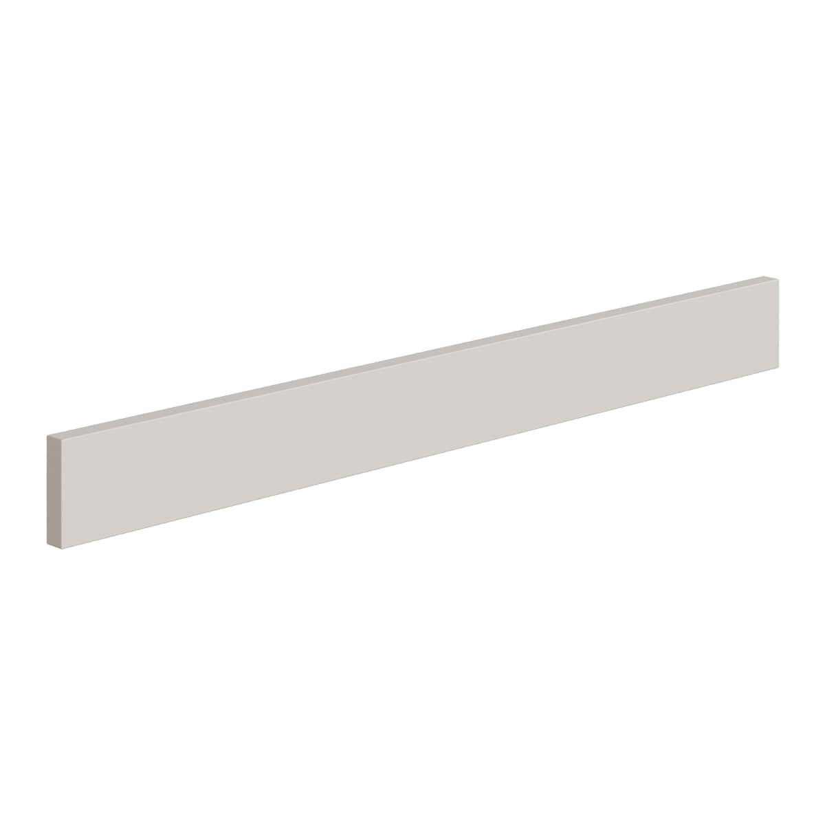 Whalen CLICK-IT LWSCLICK-72G Windsor Lane Cabinet Fill Strip 30-in W x 3-in H x 0.75-in D Light Gray Painted