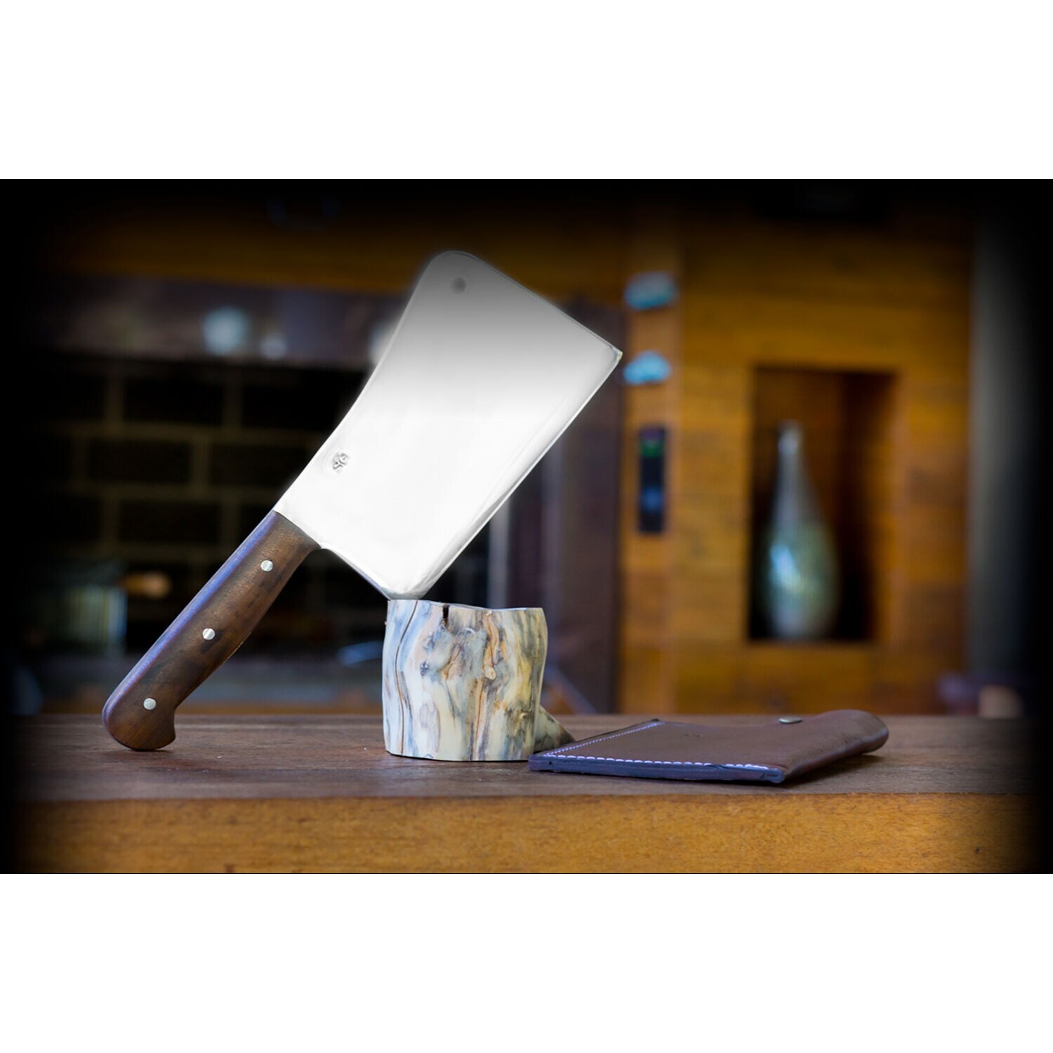 Brazilian Flame Chef Picanha 10-Inch Stainless Steel Knife