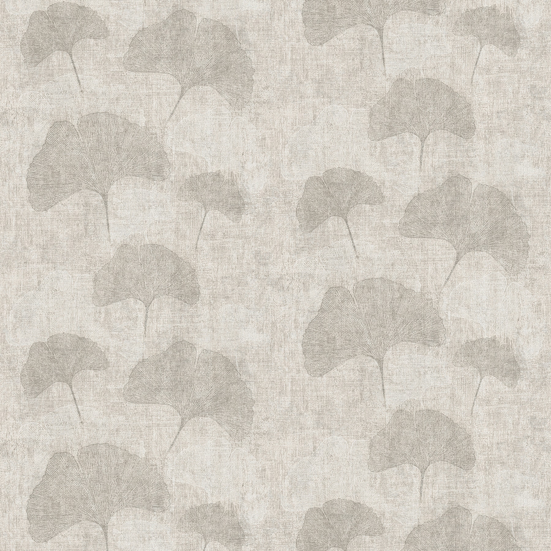 Advantage 4044-32265-3 Cuba 57.5-Sq. Feet Grey Vinyl Floral Unpasted Wallpaper