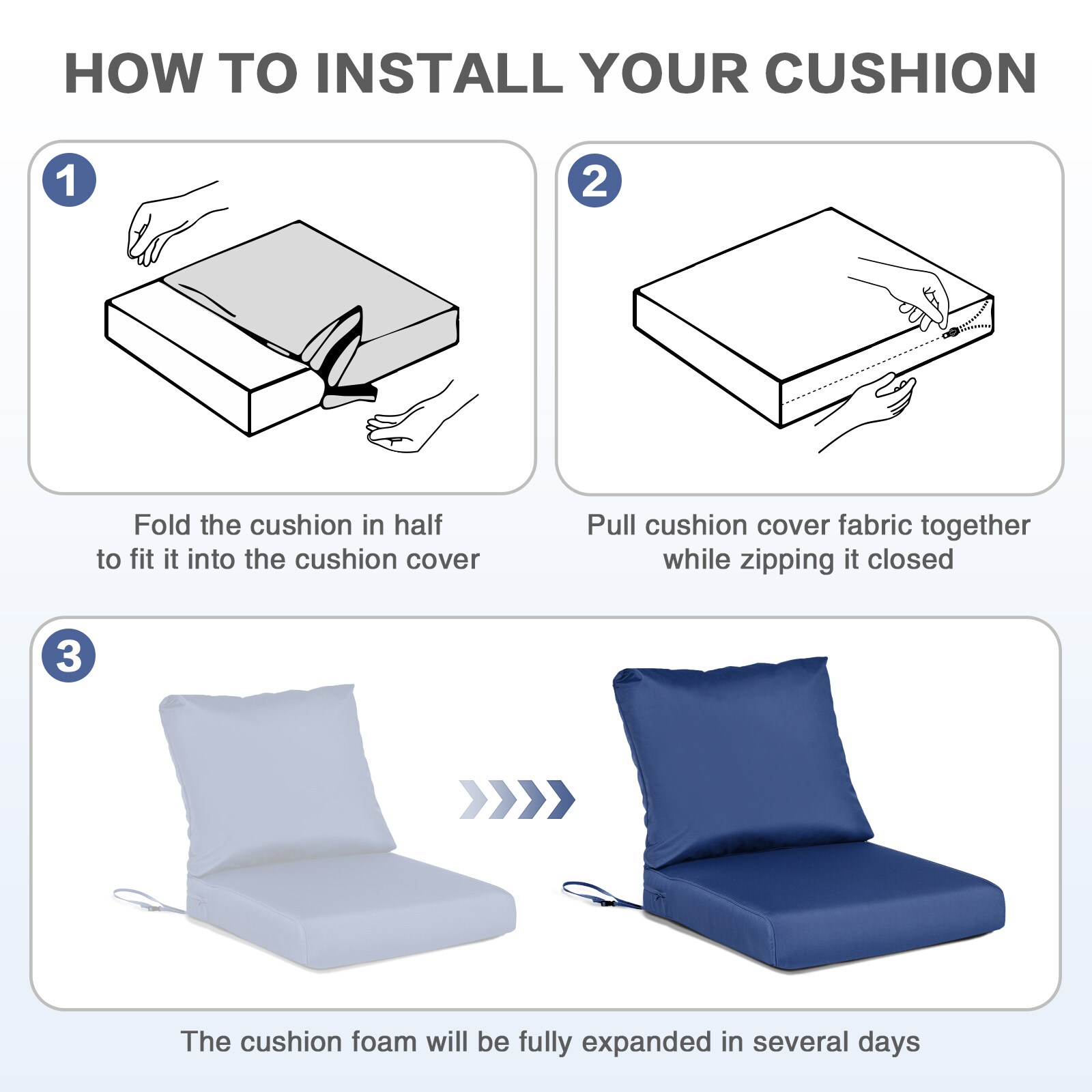 Aoodor A292-PNENE Patio-Furniture-Cushions - View #8