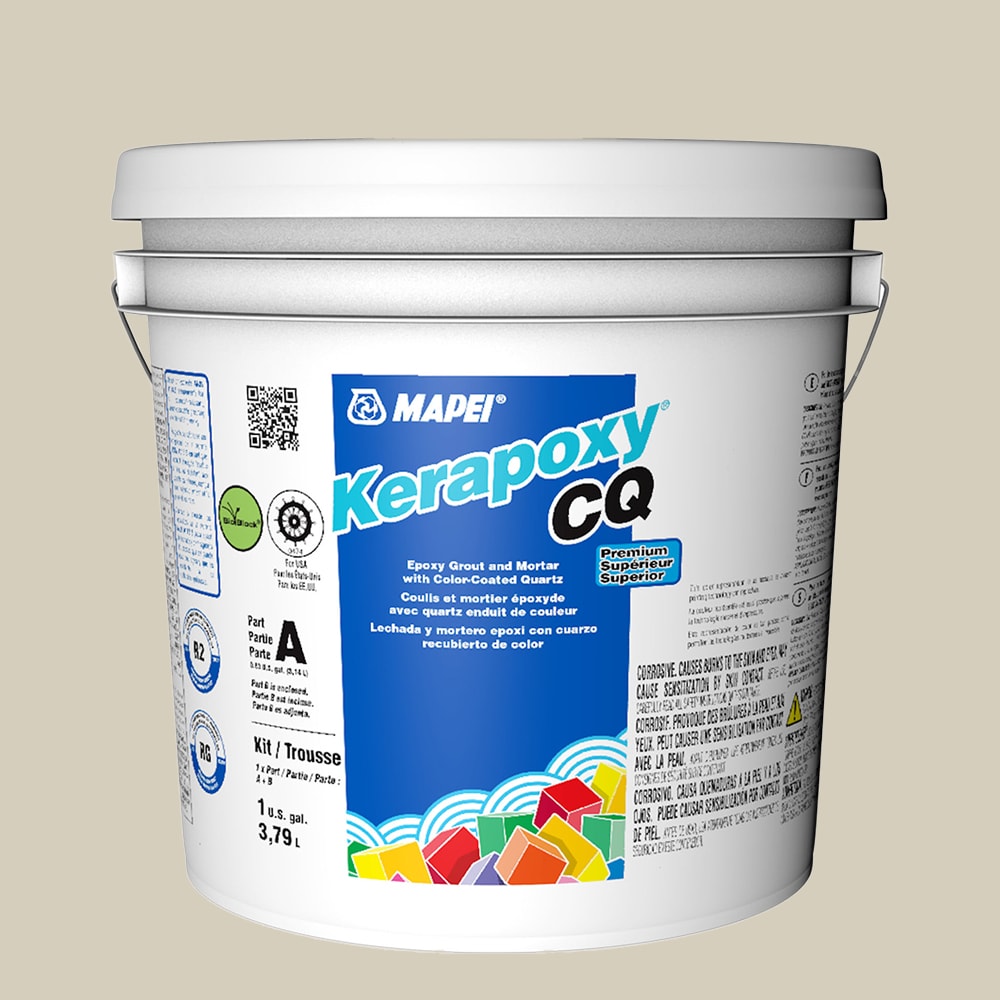 MAPEI 5UB501404 Kerapoxy CQ Biscuit #5014 Epoxy Grout (1-Gallon)
