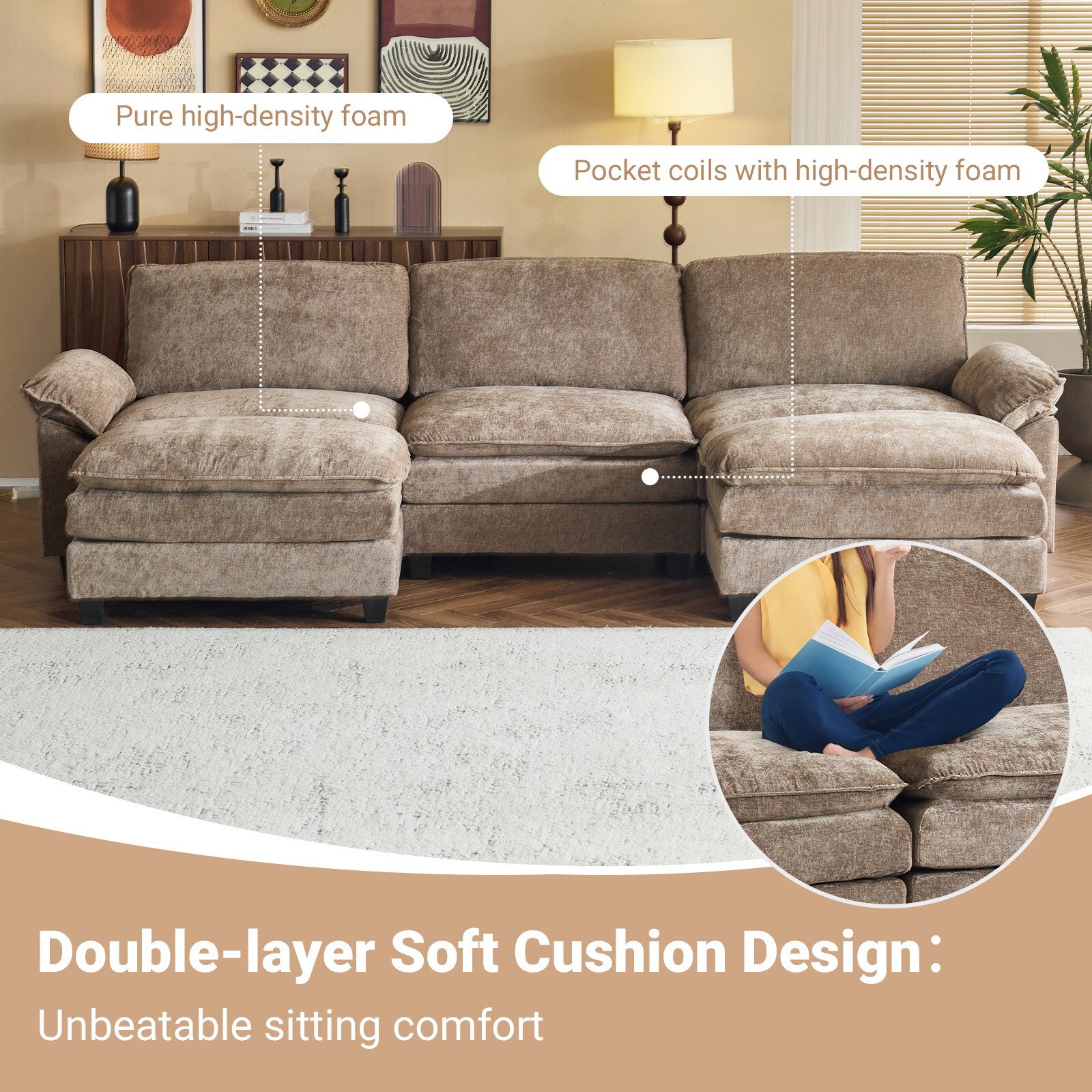 Outopee LO2G98000367X2+68 Sofas-Loveseats - View #3