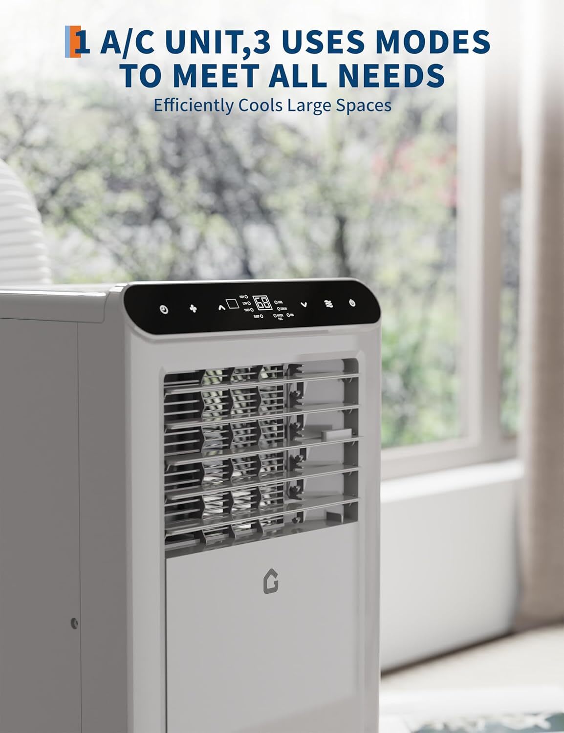 WhizMax LSHQQPHK-337F8P6C Portable-Air-Conditioners - View #2