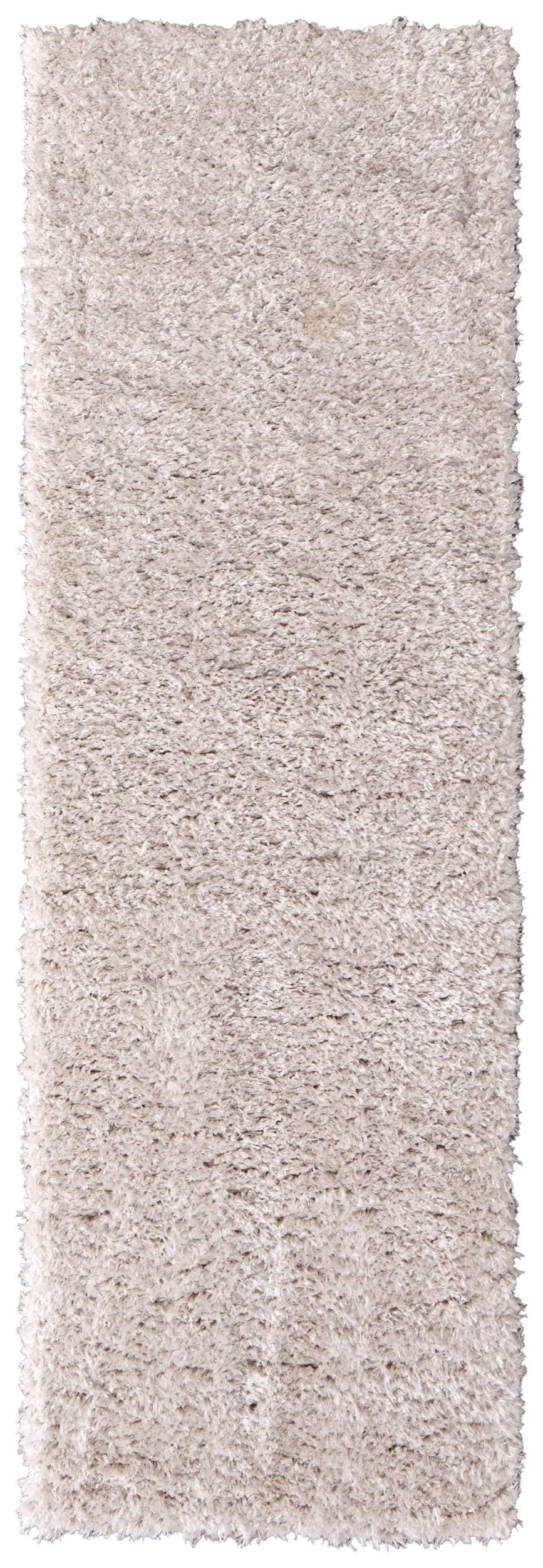 Room Envy DRNR39K0BGE000I68 2 x 8 (ft) Loomed Polyester Ivory Rectangular Indoor Solid Runner rug