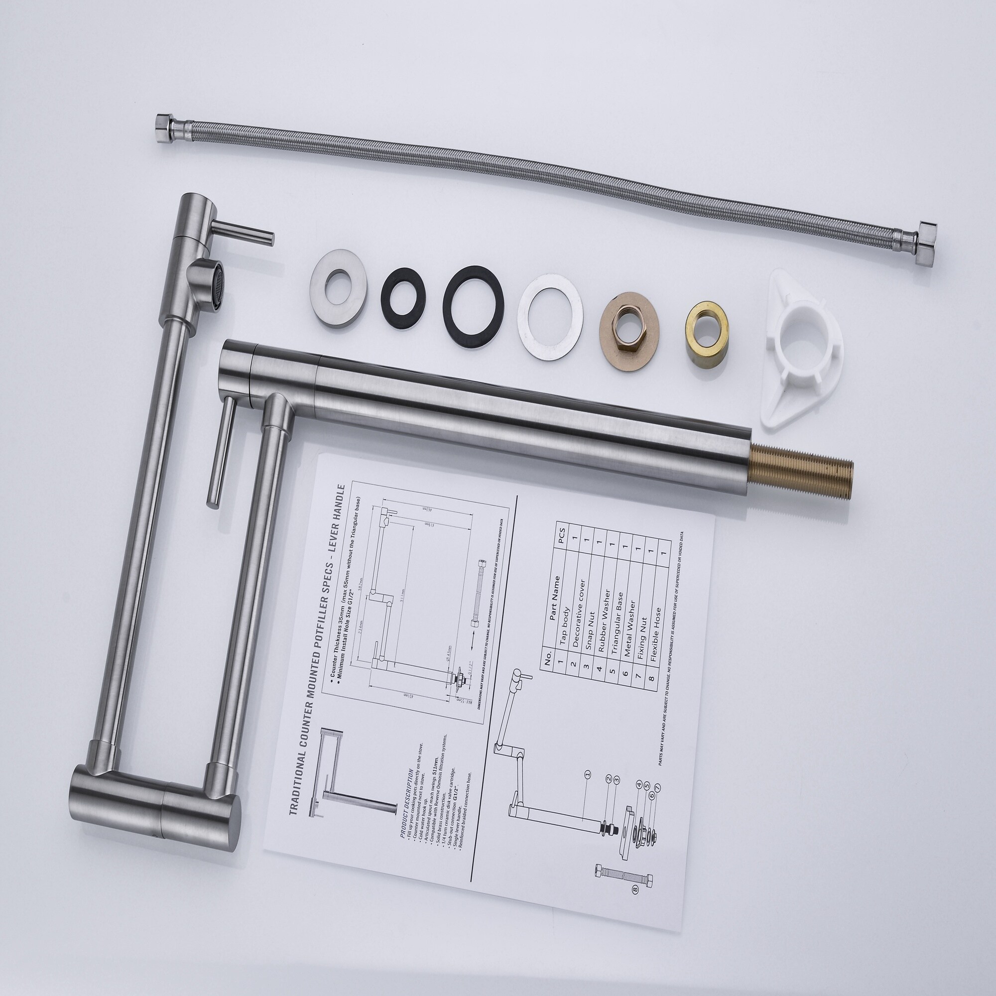 Vorene J-89TZ7WCJF4A1 Kitchen-Faucets - View #7