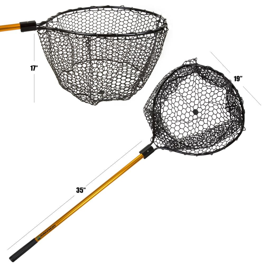 Replacement Fishing Landing Net Mesh High Strength Fish Bag Various Size Quality 