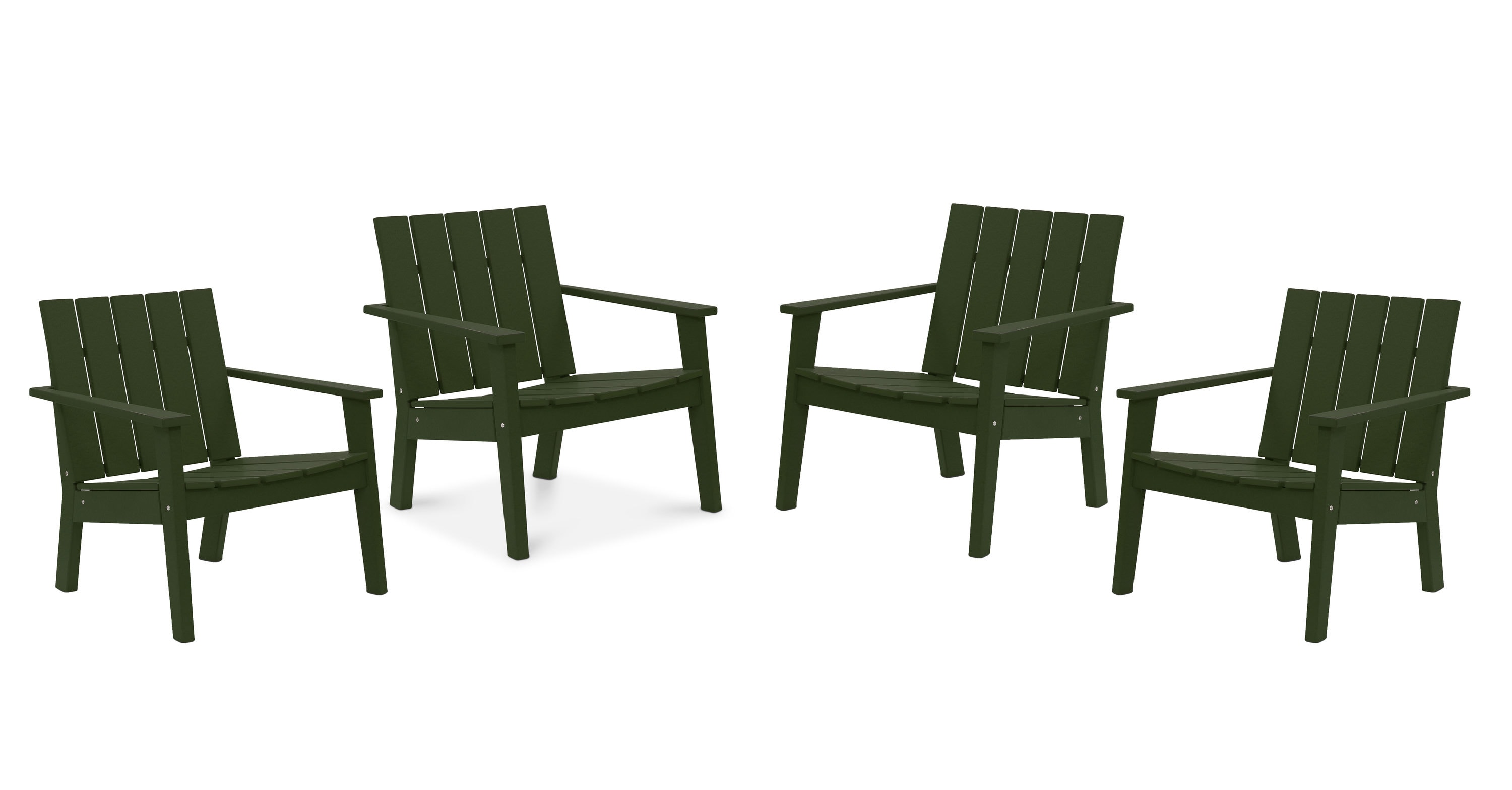 DuroGreen CAB33264PKFG Cabana 4 -Piece Patio Conversation Set