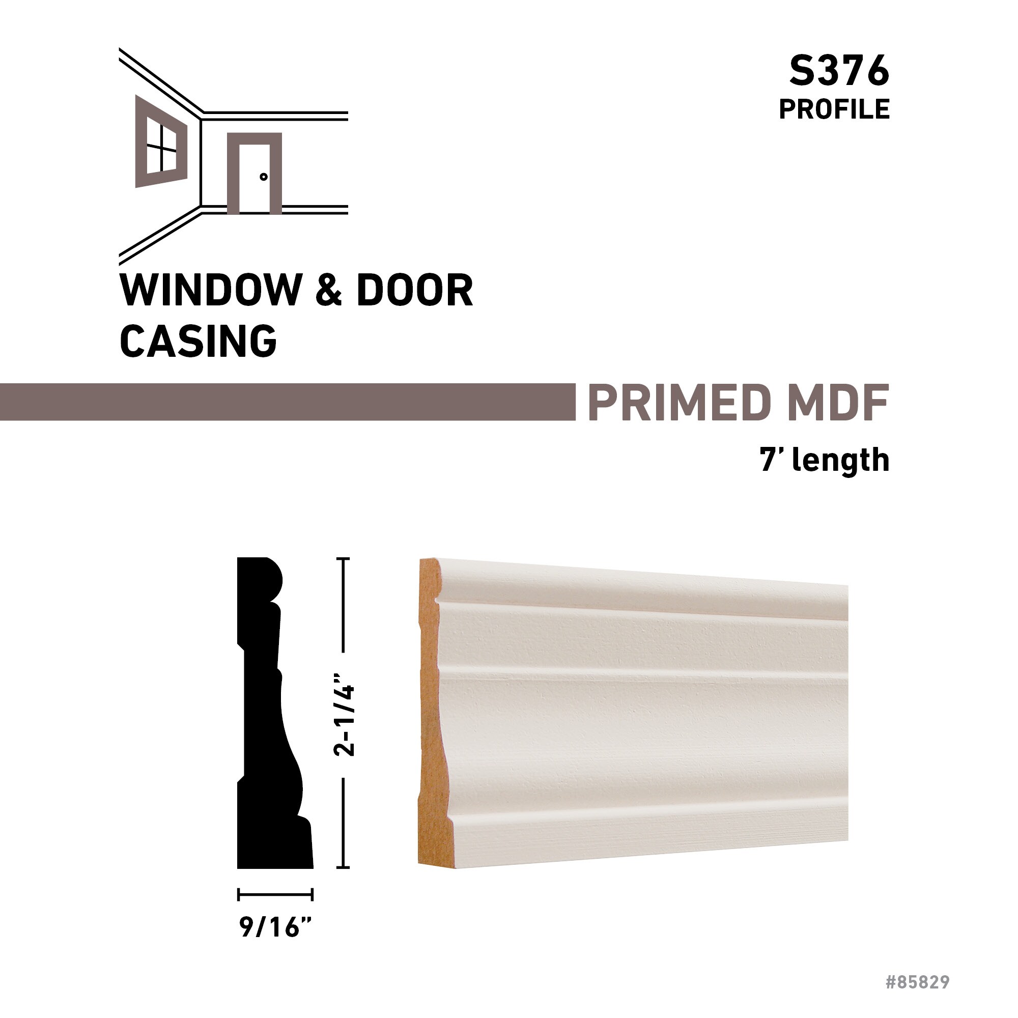 RELIABILT 37670FBDPM Window-Door-Casings - View #3