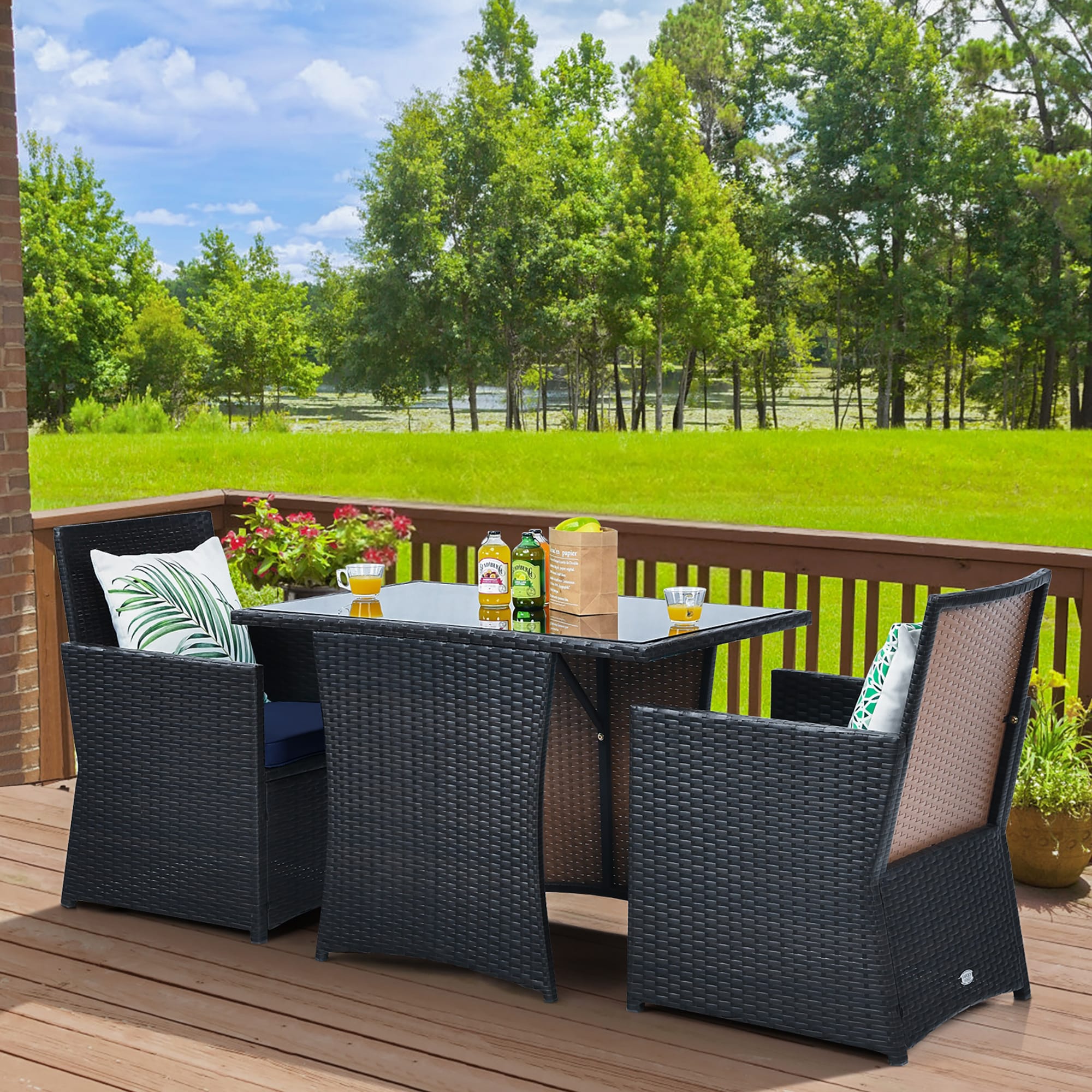 Forclover HYFW-178NY Patio-Conversation-Sets - View #2