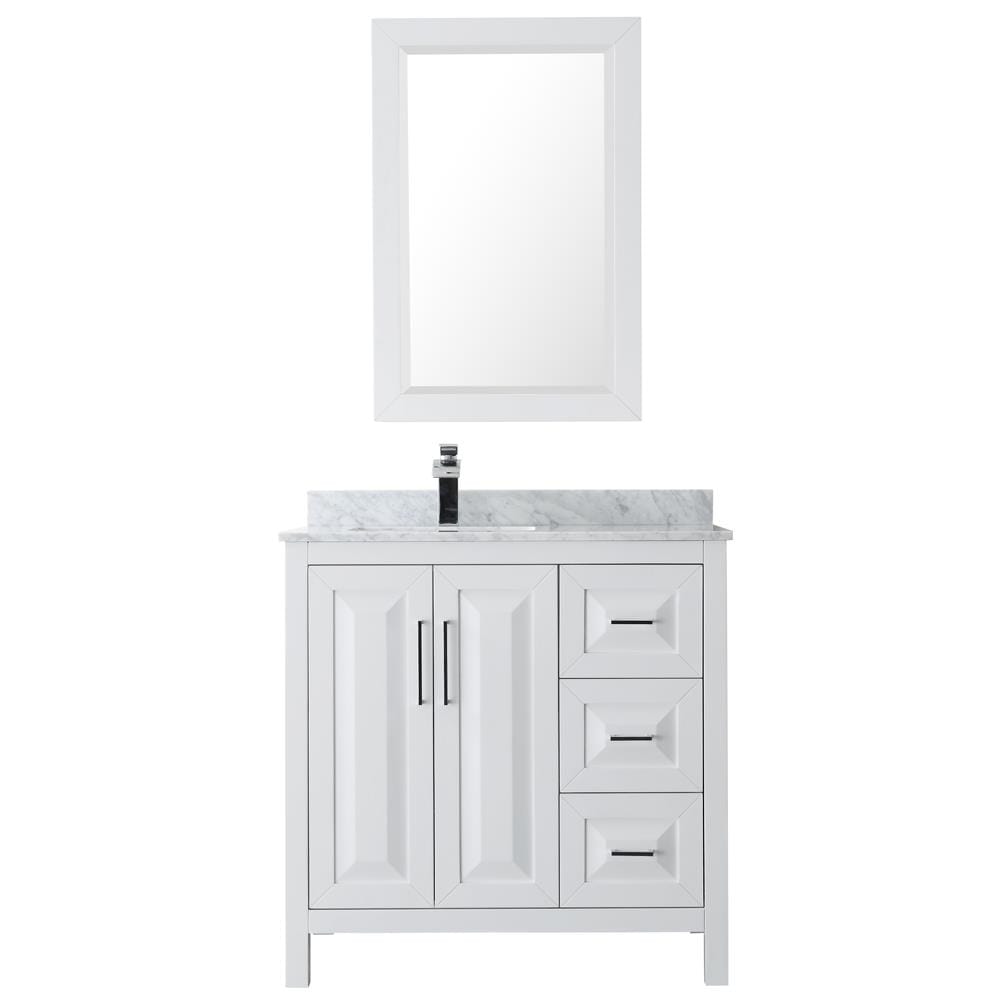 Wyndham Collection WCV252536SWHCMUNSM24 Bath-Vanity-Combo - View #3