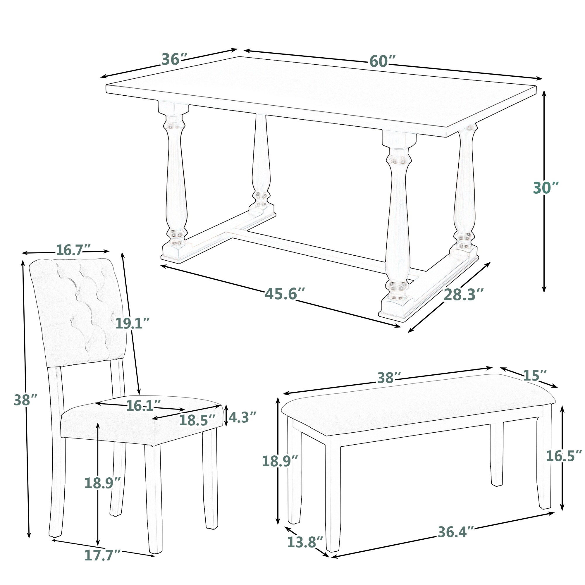 Siavonce XH059AAE Dining-Sets - View #8