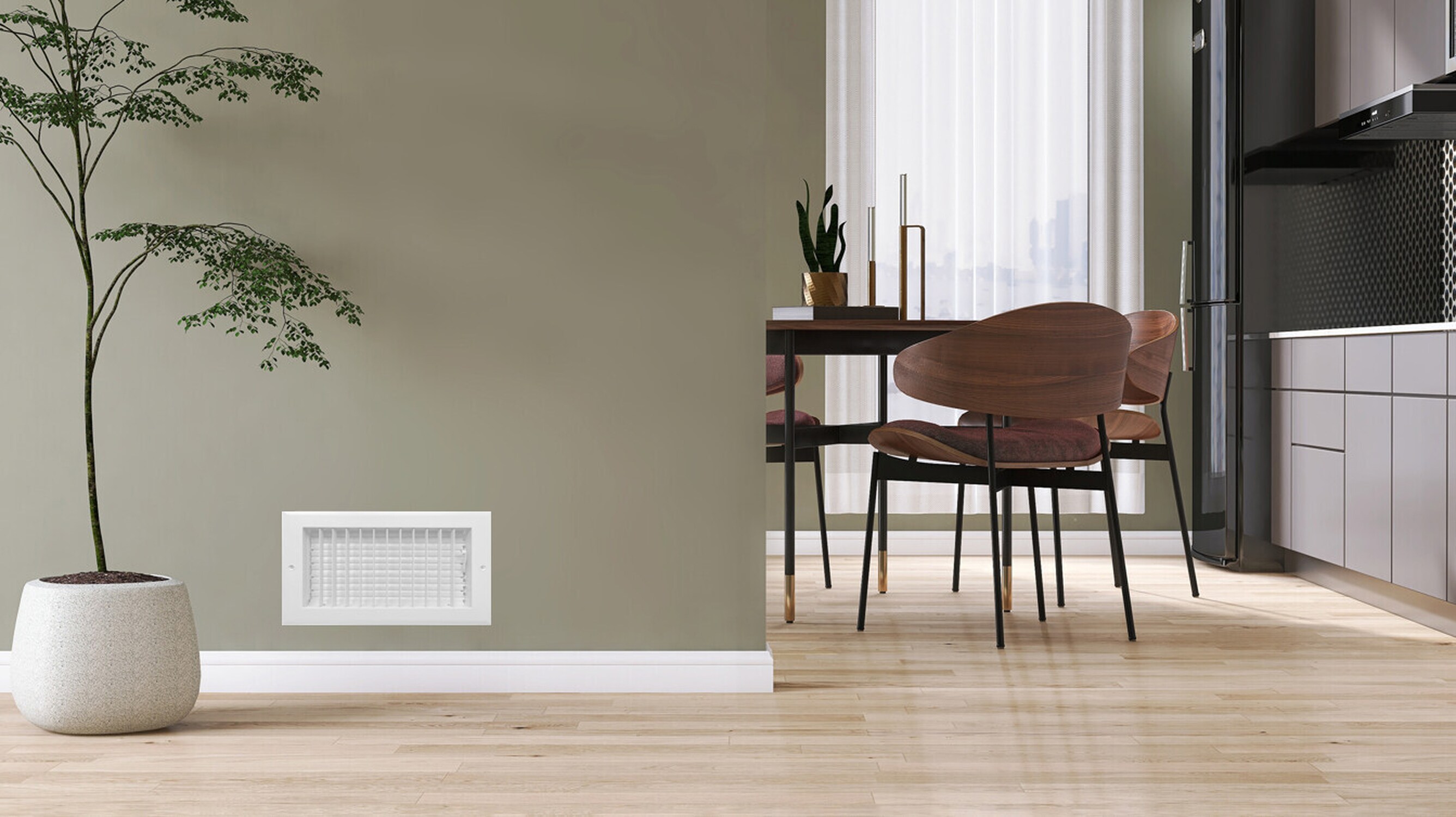 RELIABILT 6111406WH Sidewall-Ceiling-Registers - View #4