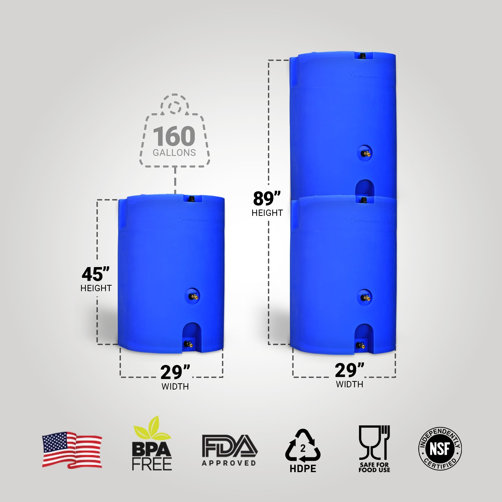 WaterPrepared 404186 Truck-Transfer-Tanks - View #3