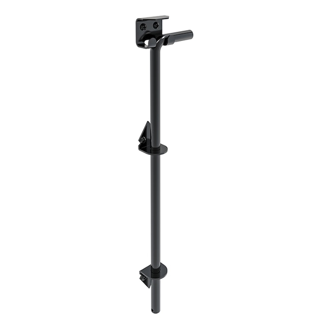 National Hardware 18-in Black Gate Cane Bolt in the Gate Hardware