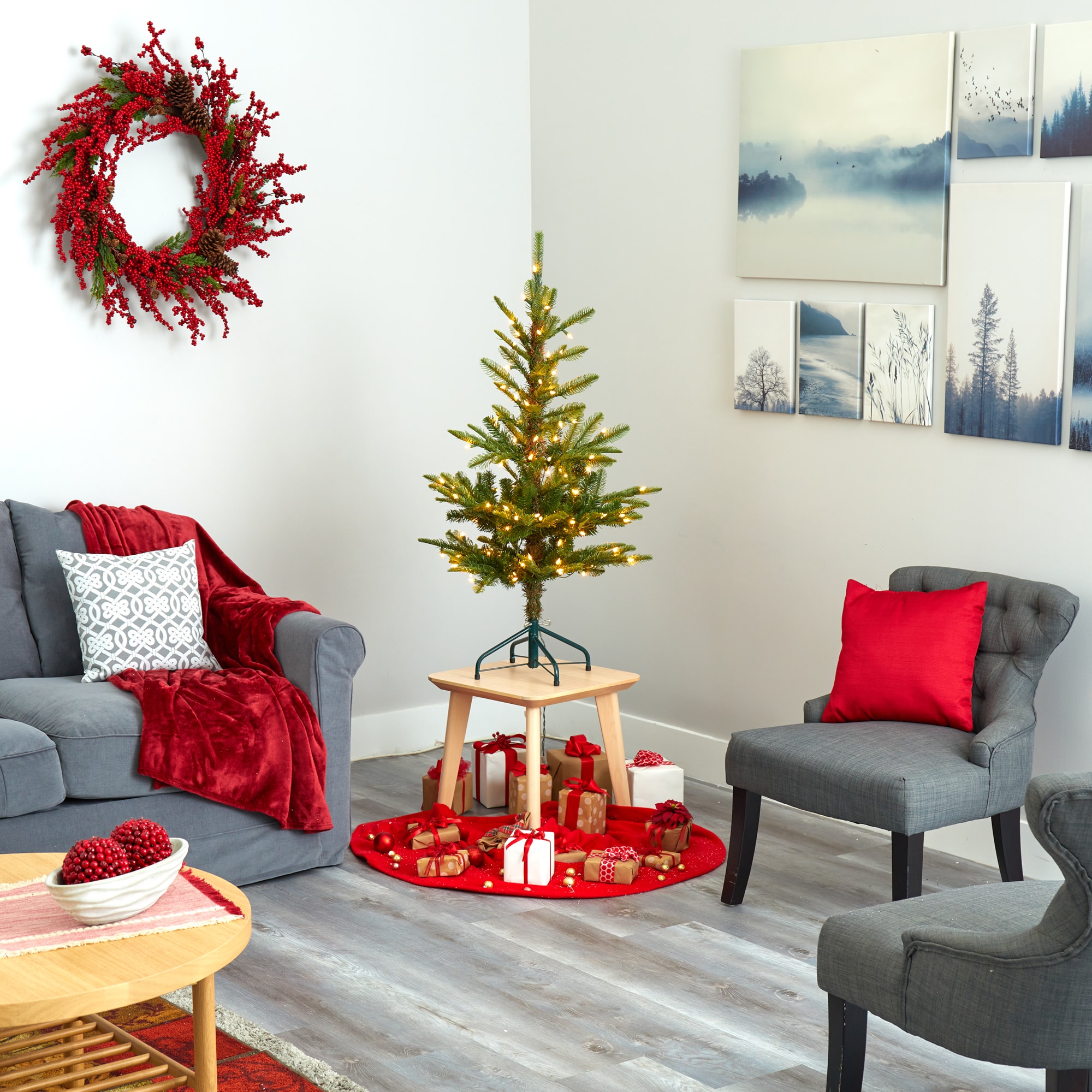 Nearly Natural T1882 Artificial-Christmas-Trees - View #7