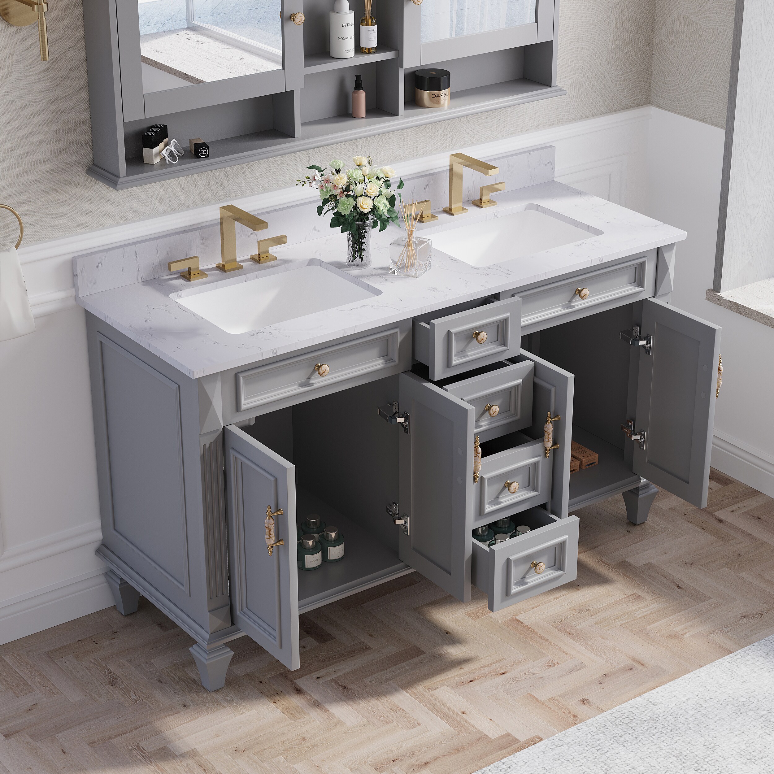 Forclover MF01-60TG Bath-Vanity-Combo - View #7