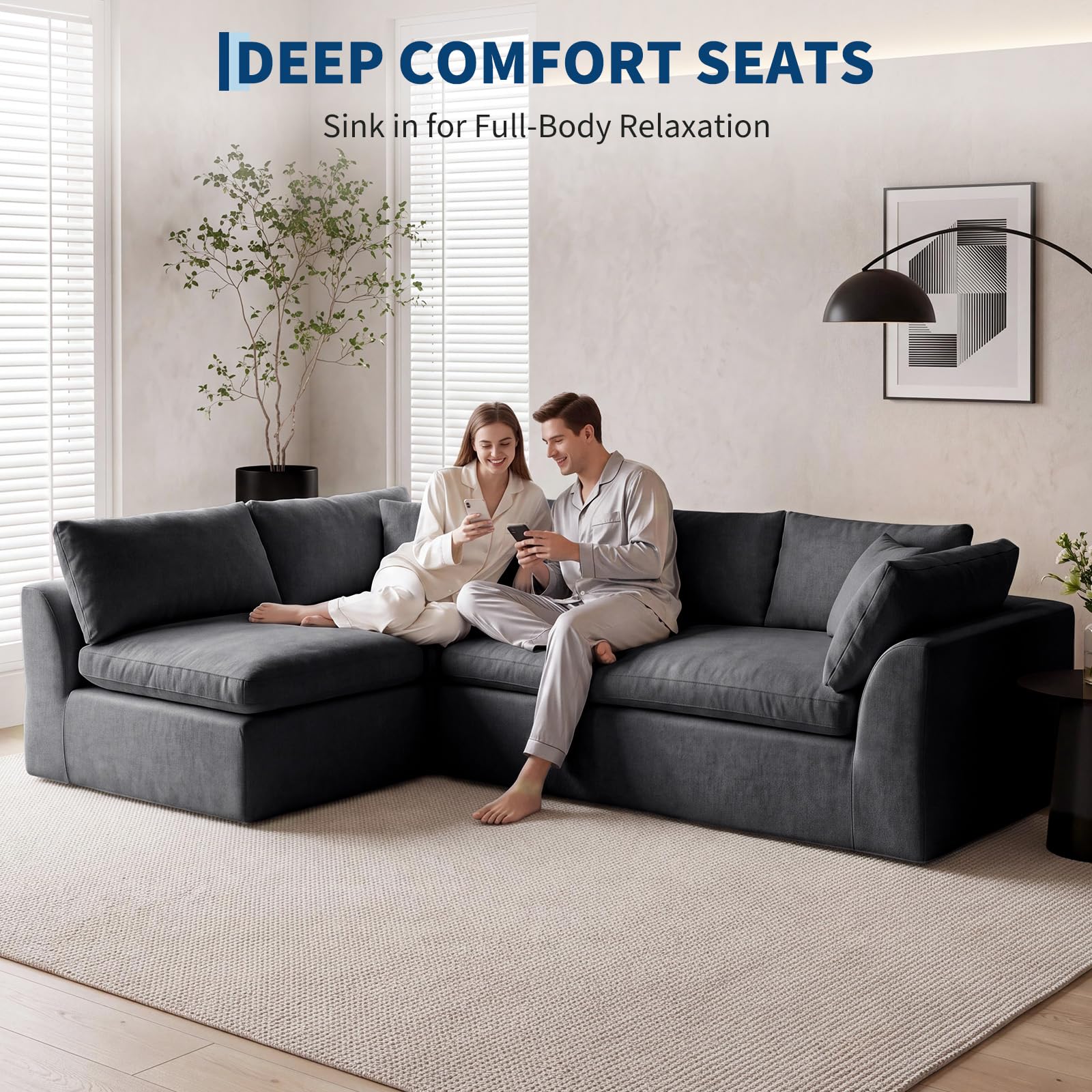 GarveeLife CLJ-K7ZOPG9H74Q3VK-5 Sofas-Loveseats - View #6