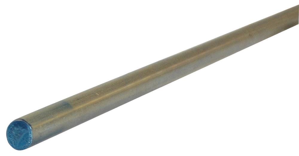 Hillman 3/16-in x 3-ft Zinc-Plated Steel Solid Round Rod