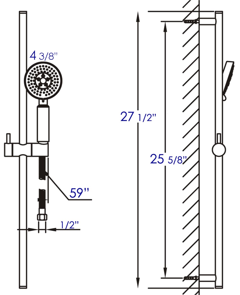 ALFI AB7938-PC Fixed-Showerhead - View #7
