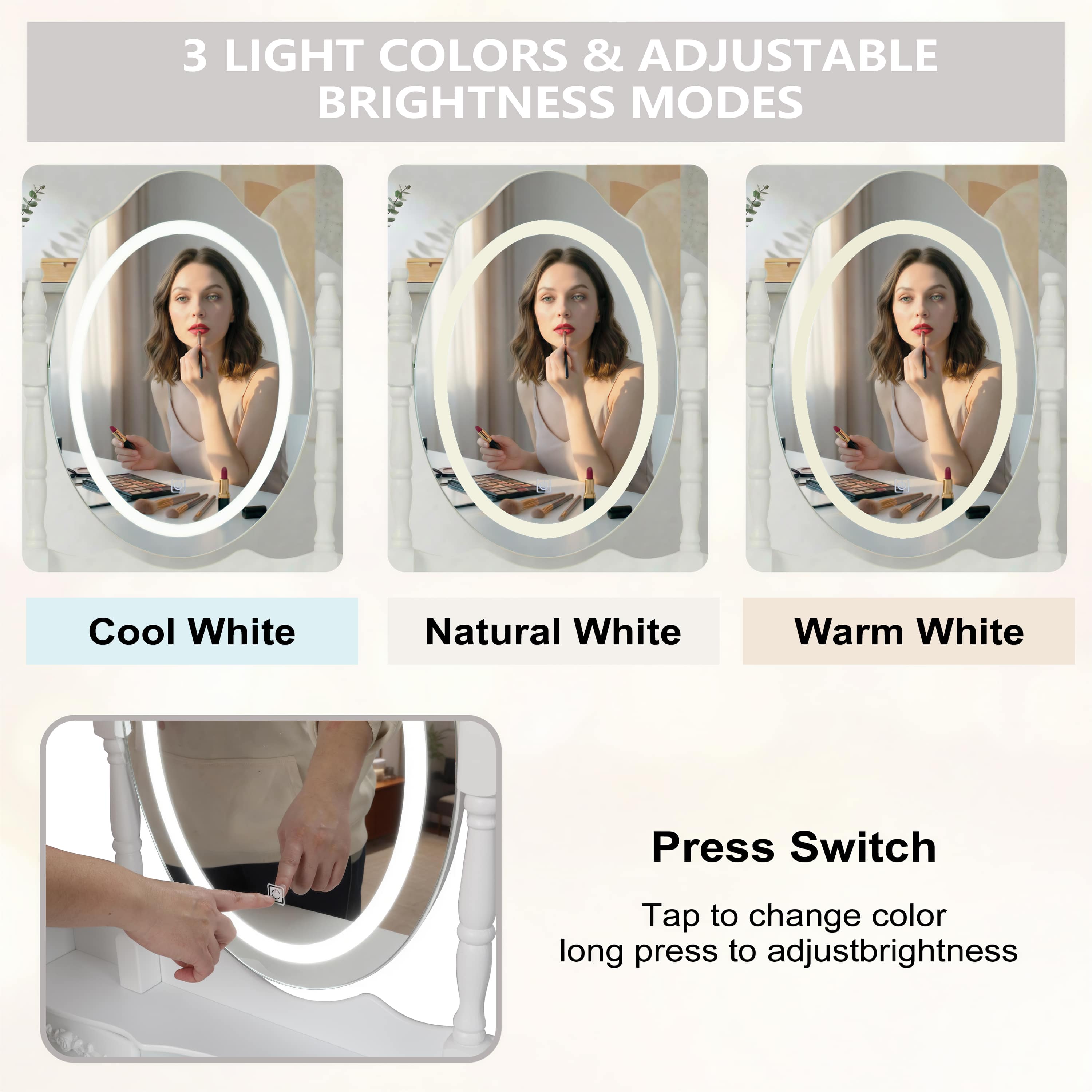 Vynxaria LEXY4087DJSNSZT018 Bedroom-Vanities - View #4