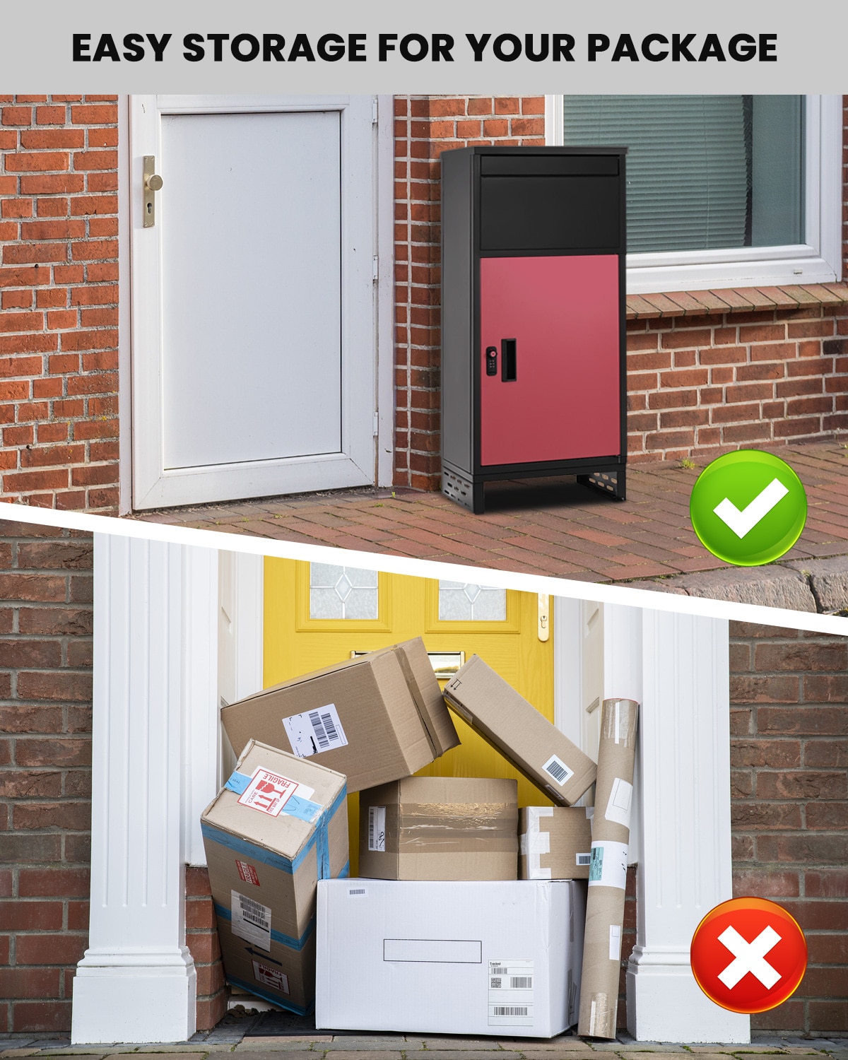 Esazn WAGON-D-BL-LYU mailboxes - View #7