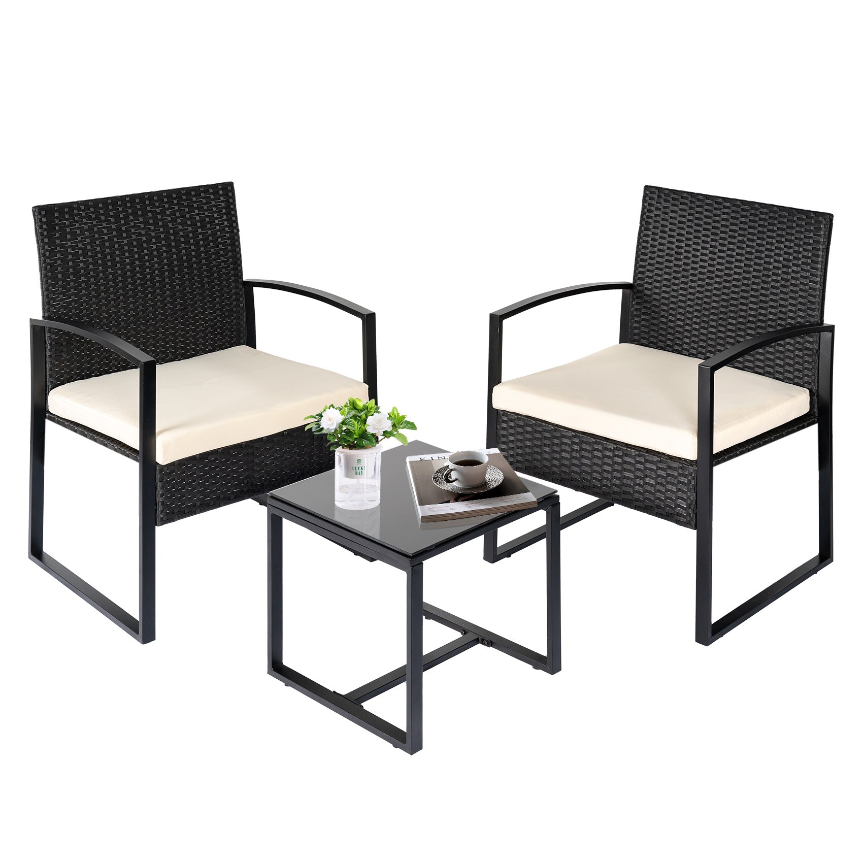 Grearden ZHNF014-BG Patio-Conversation-Sets - View #2