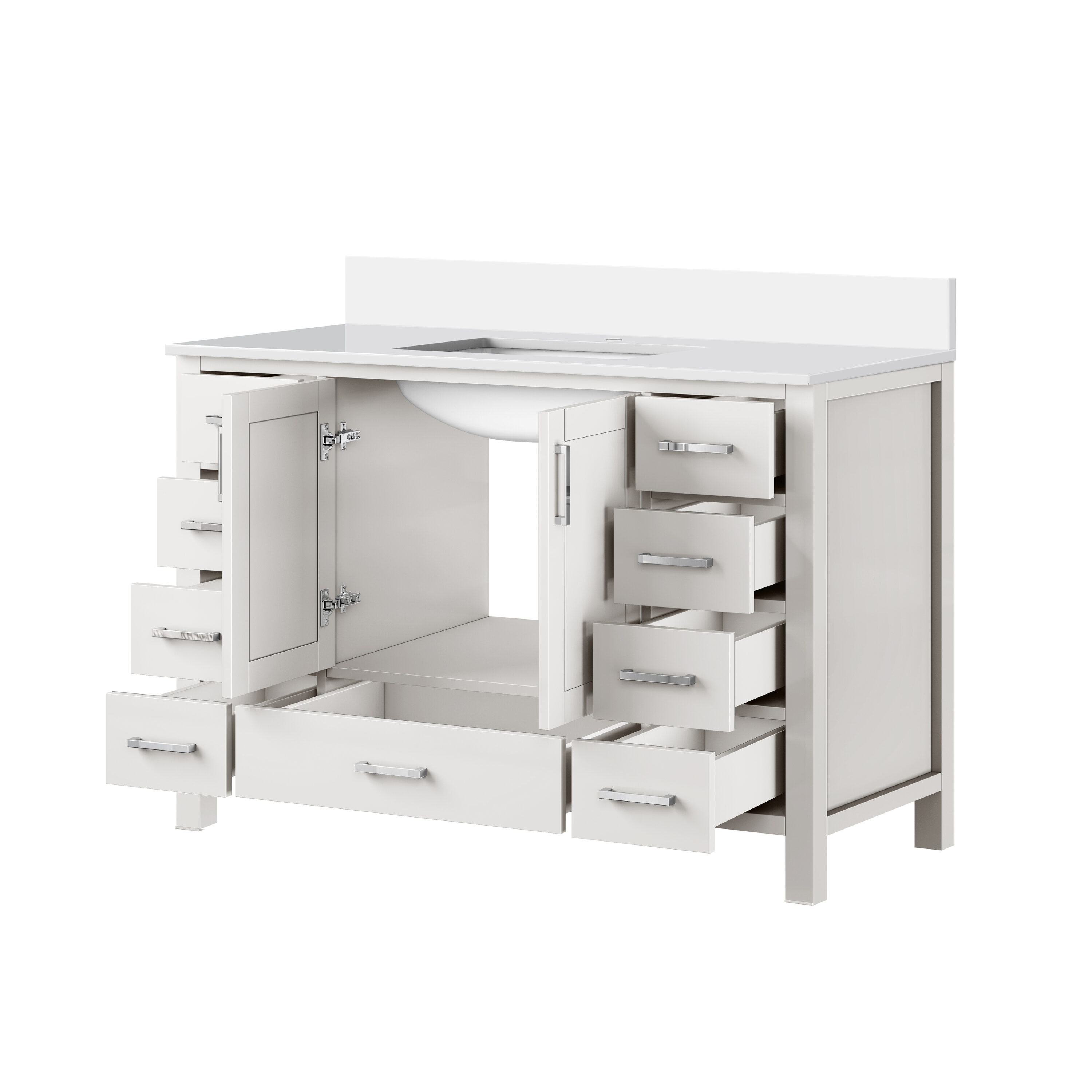 Lexora LVJ48SA300 Bath-Vanity-Combo - View #3
