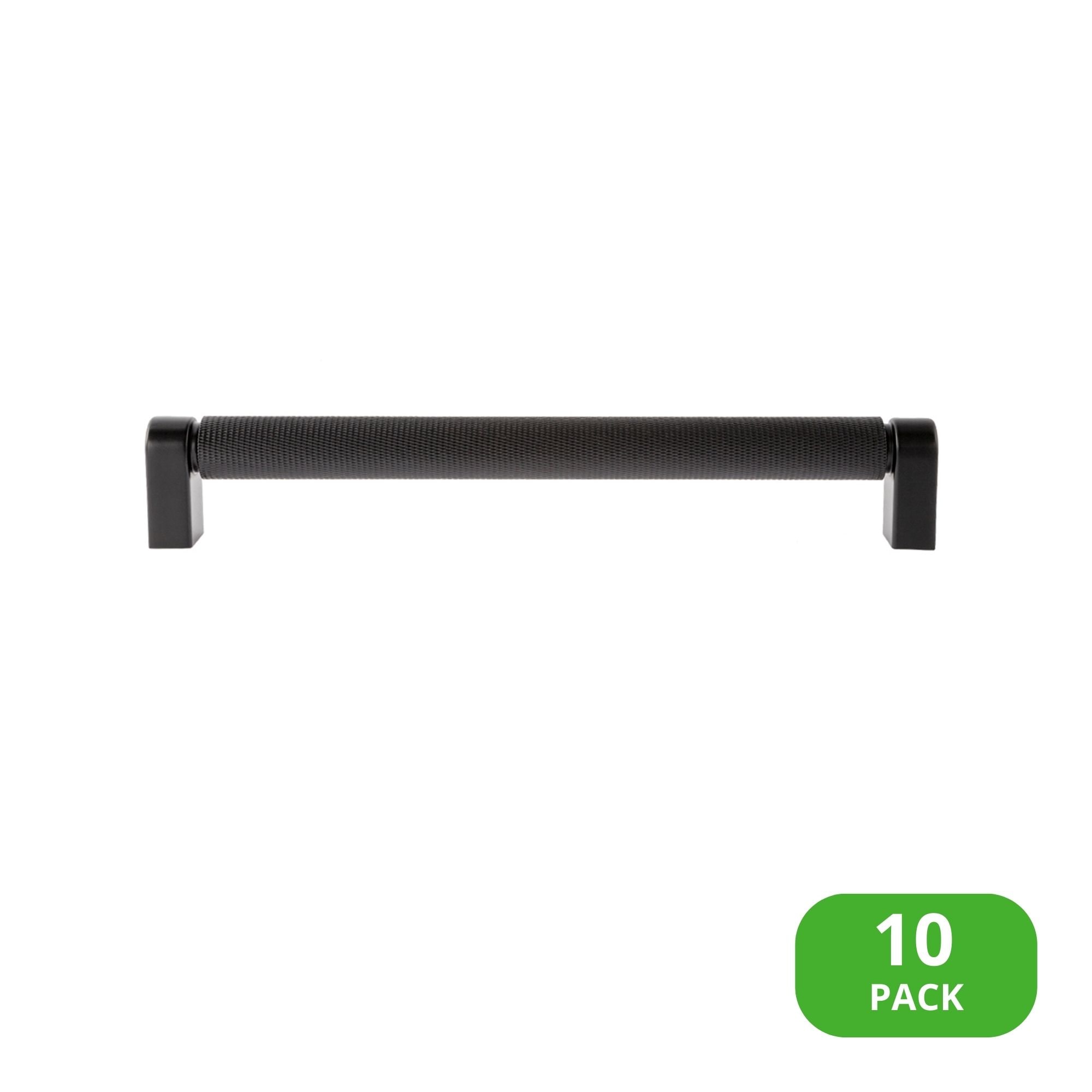 Sumner Street Home Hardware RL070369VP Kent 7-in , 178mm Center to Center Matte Black Cylindrical Bar 10 -Pack