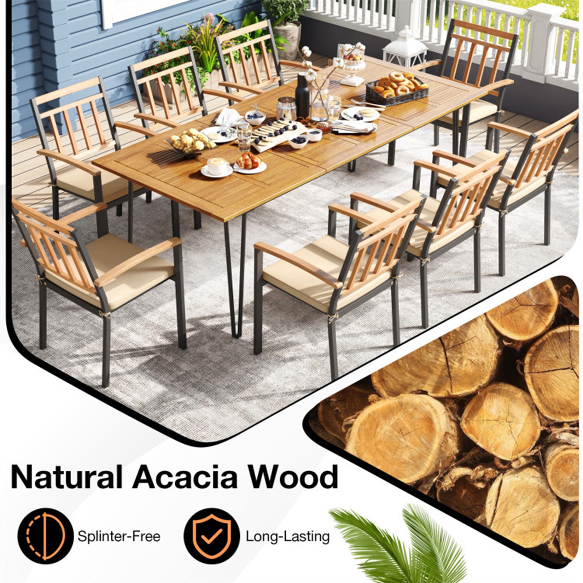 BABOOM BOM-177+-CO Patio-Dining-Sets - View #6