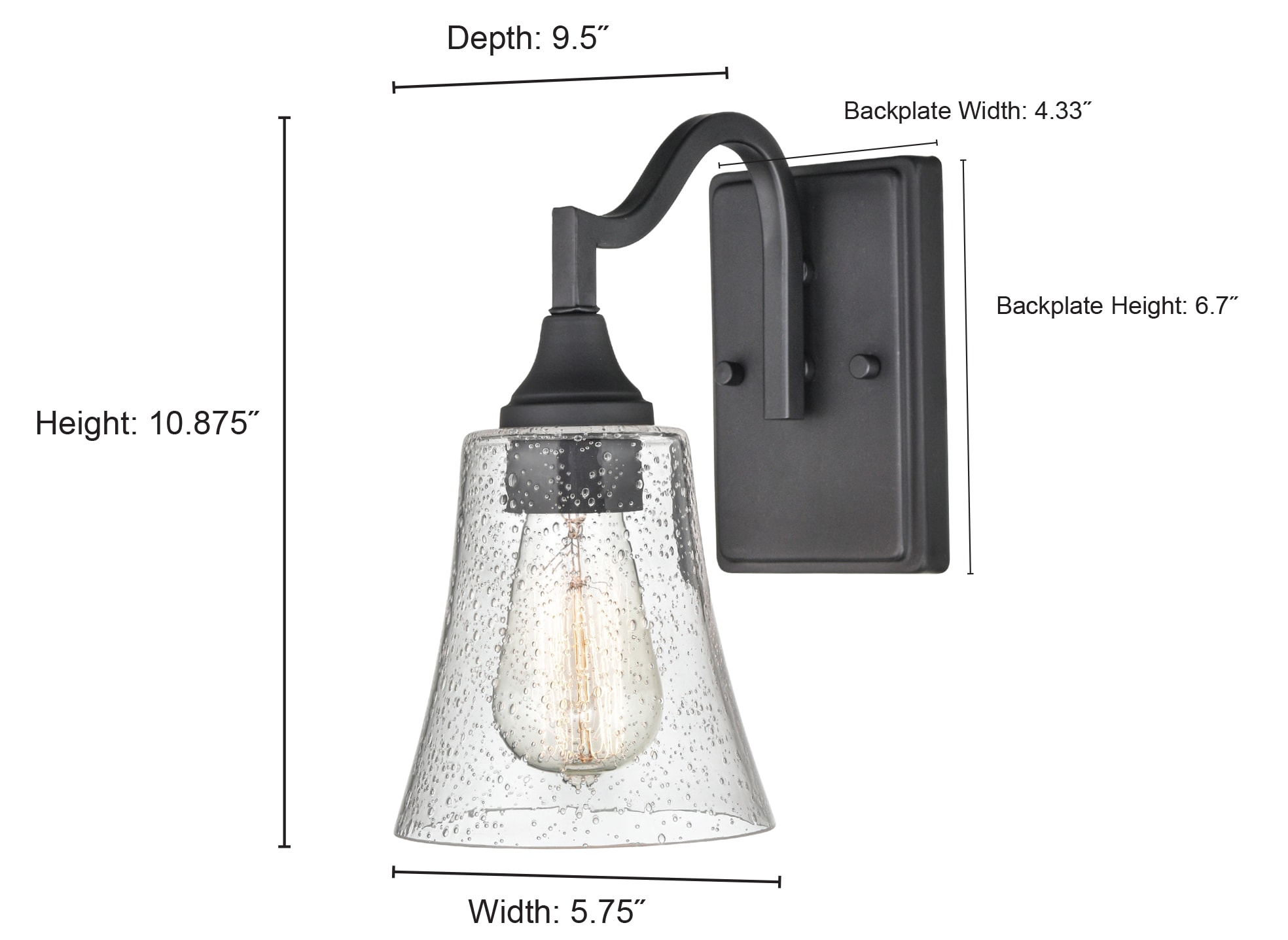 Millennium Lighting 2101-MB b090000 - View #5