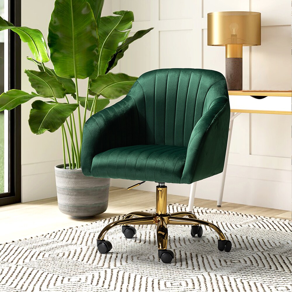 14 Karat Home CHDT0084-GREEN Office-Chairs - View #2