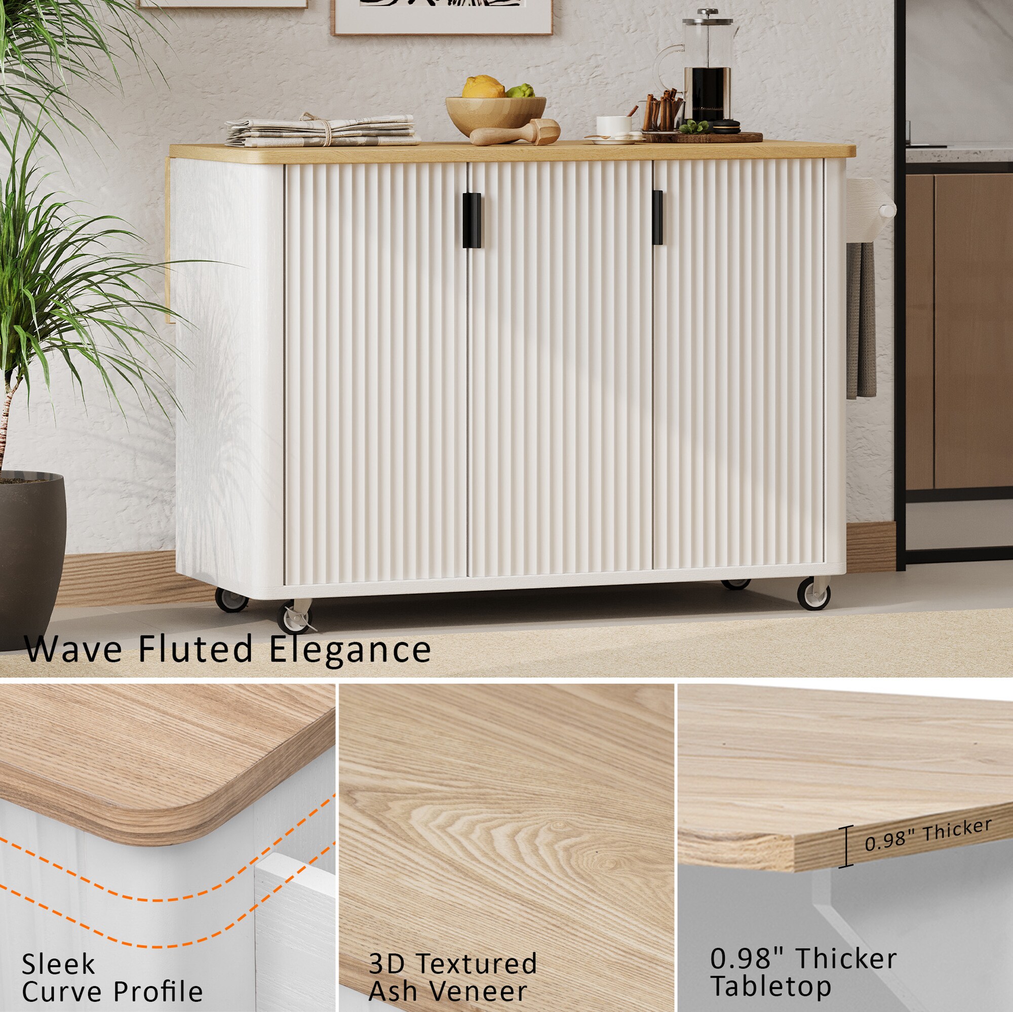 SINOFURN SYB260067WT Kitchen-Furniture - View #4