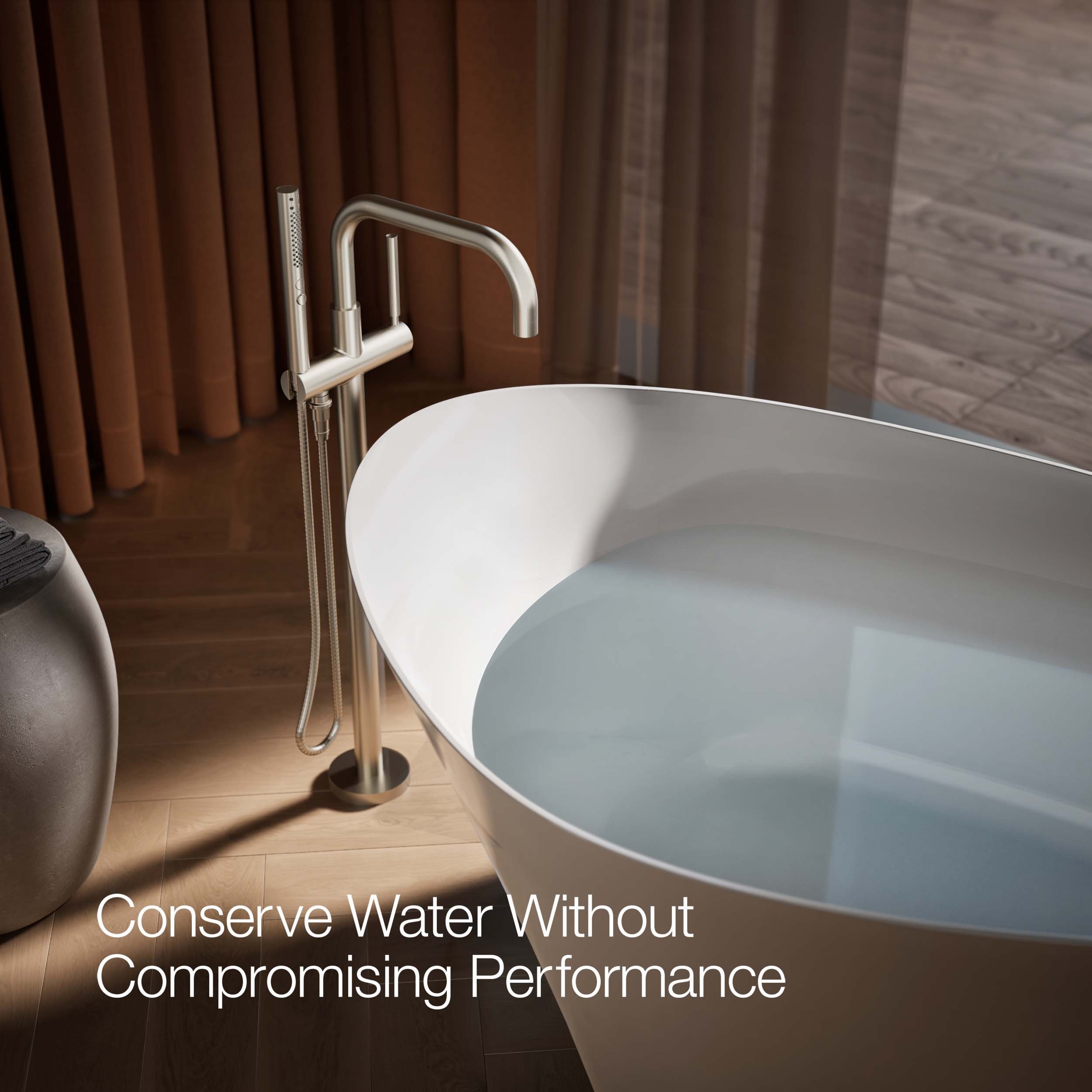 KOHLER T97328-4-BN Roman-Tub-Faucets - View #9
