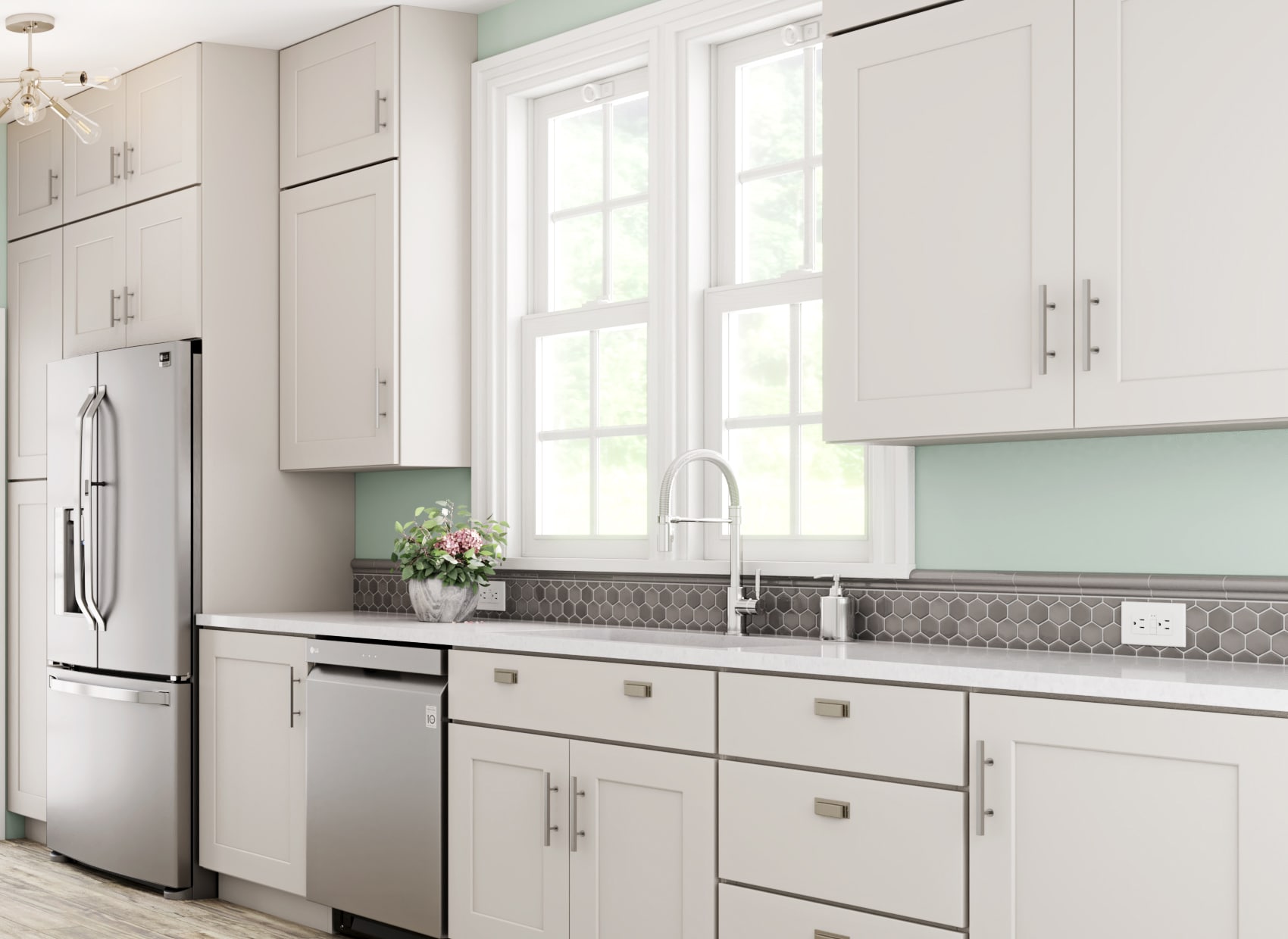 allen + roth 857828 Wall-Trim-Accent-Tile - View #2