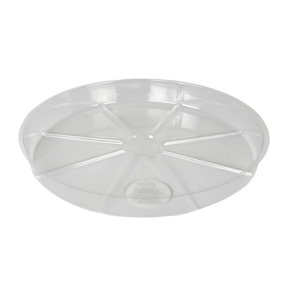 Gardener's Blue Ribbon TS6 6-in Clear Plastic Plant Saucer