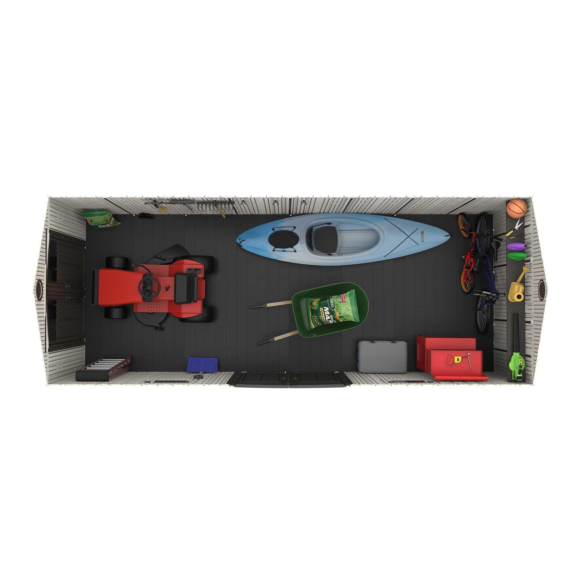 LIFETIME PRODUCTS 60127 Vinyl-Resin-Storage-Buildings - View #12